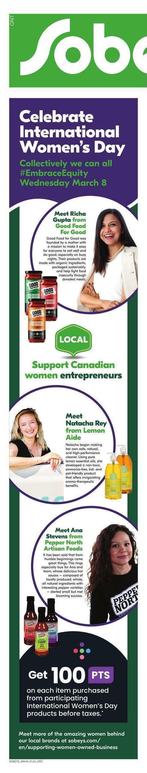 Sobeys Flyer from March 2