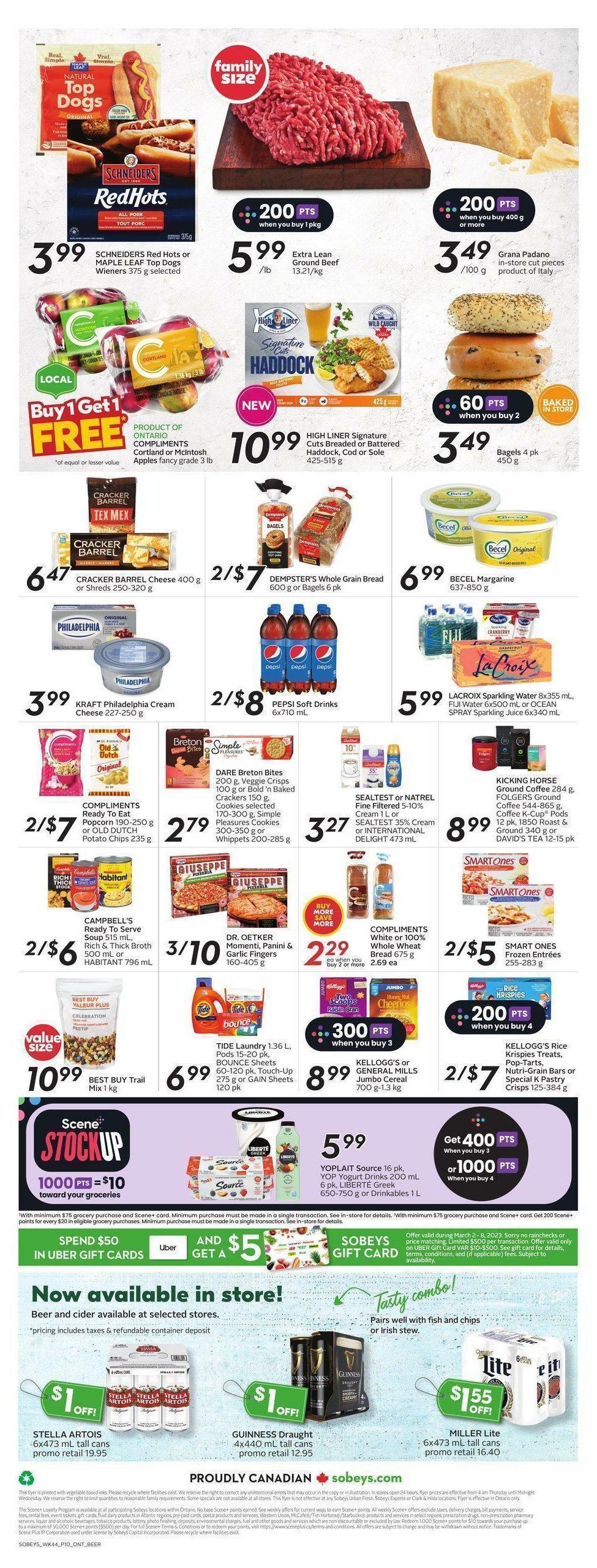 Sobeys Flyer from March 2