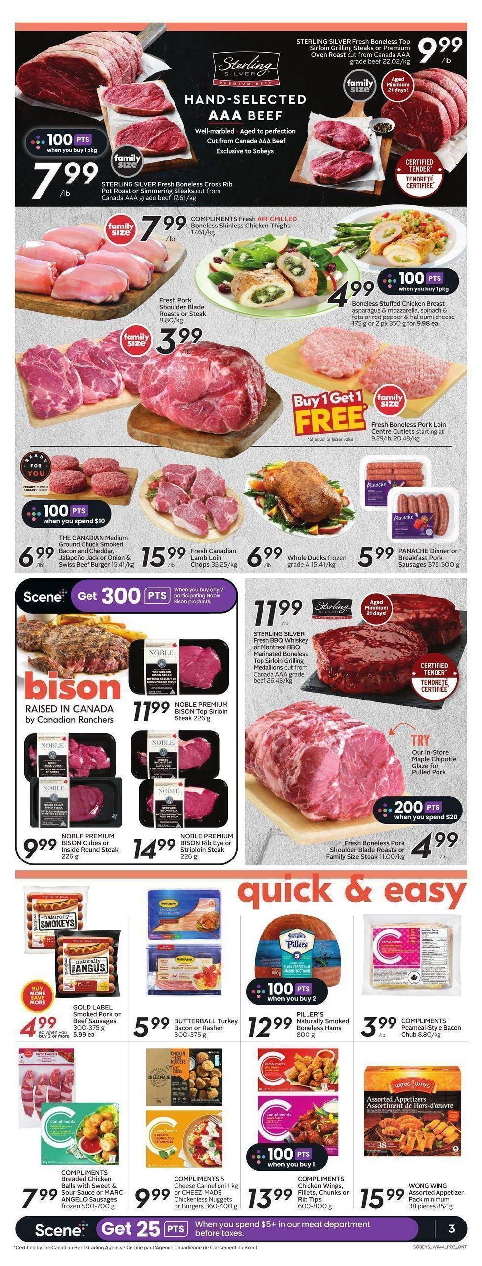 Sobeys Flyer from March 2
