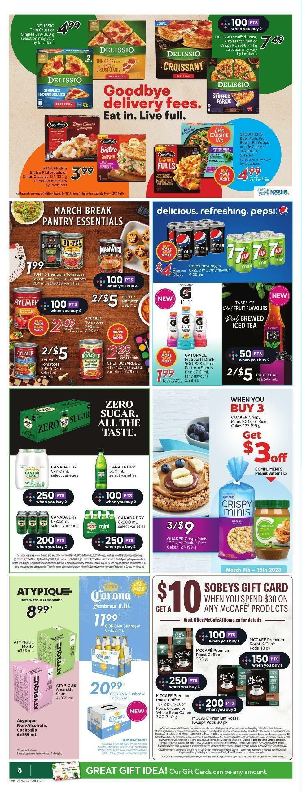 Sobeys Flyer from March 9