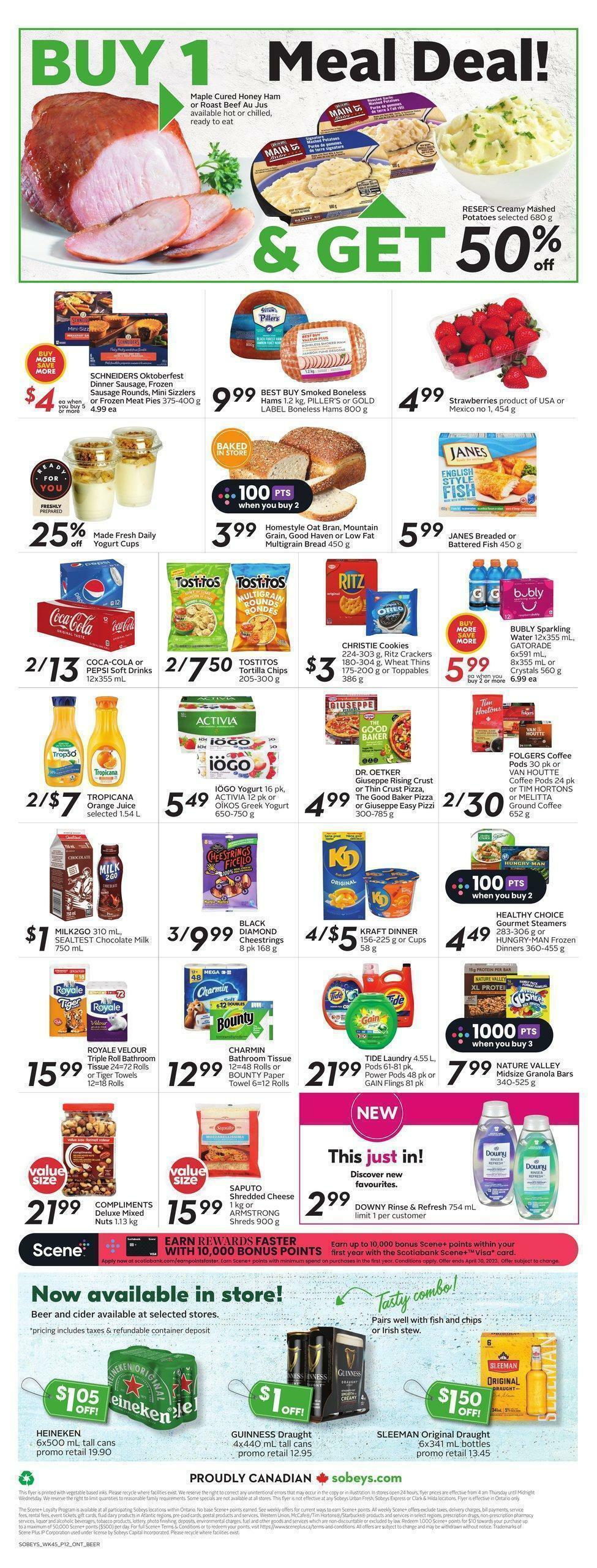 Sobeys Flyer from March 9