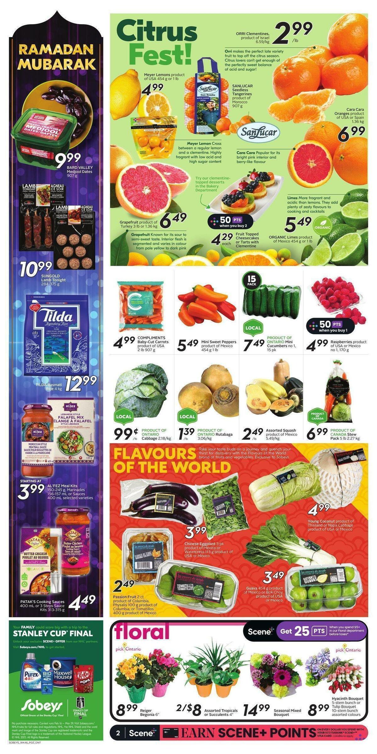 Sobeys Flyer from March 16