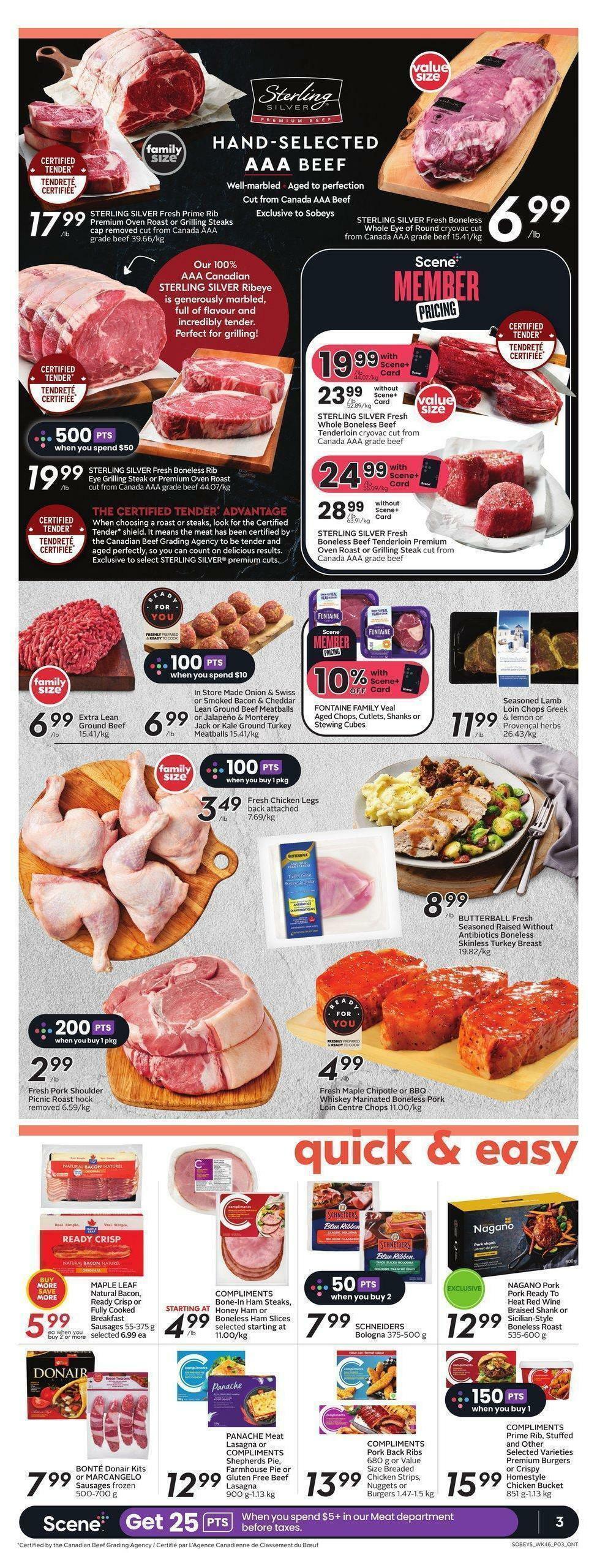 Sobeys Flyer from March 16