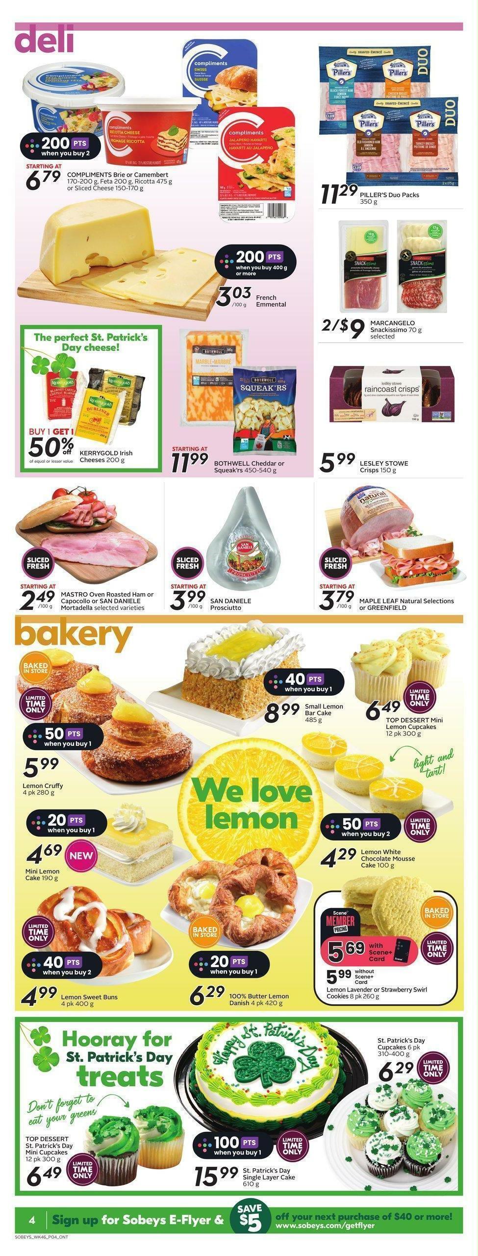 Sobeys Flyer from March 16