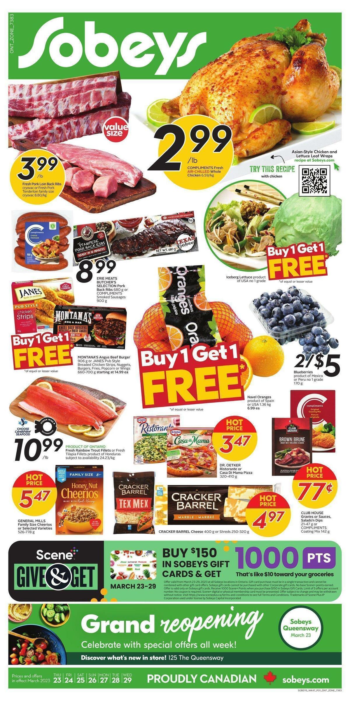Sobeys Flyer from March 23