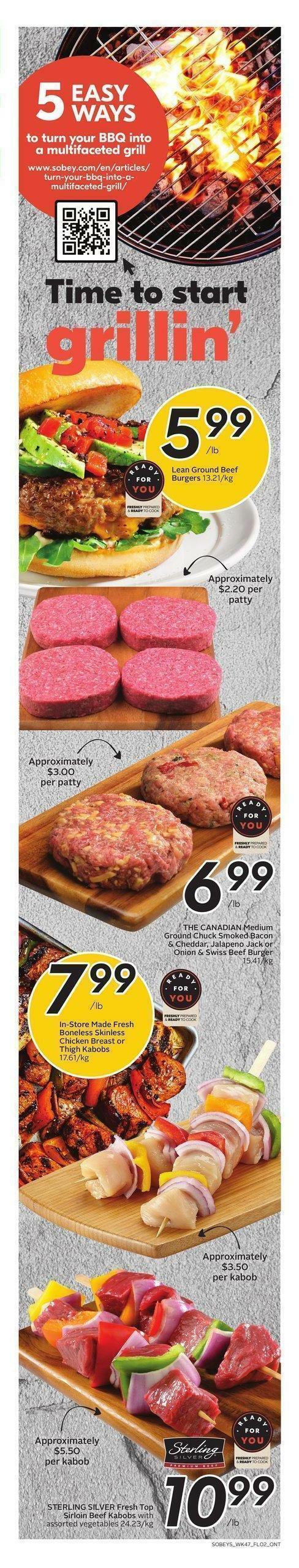 Sobeys Flyer from March 23