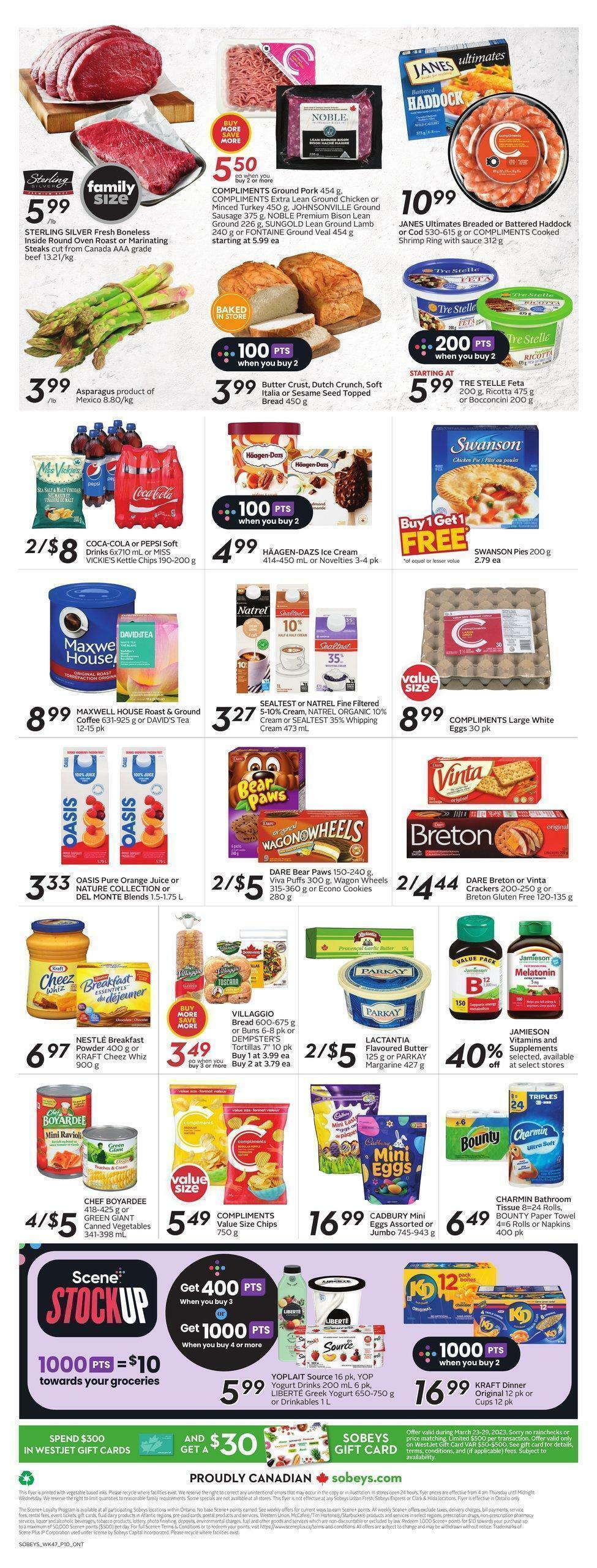Sobeys Flyer from March 23