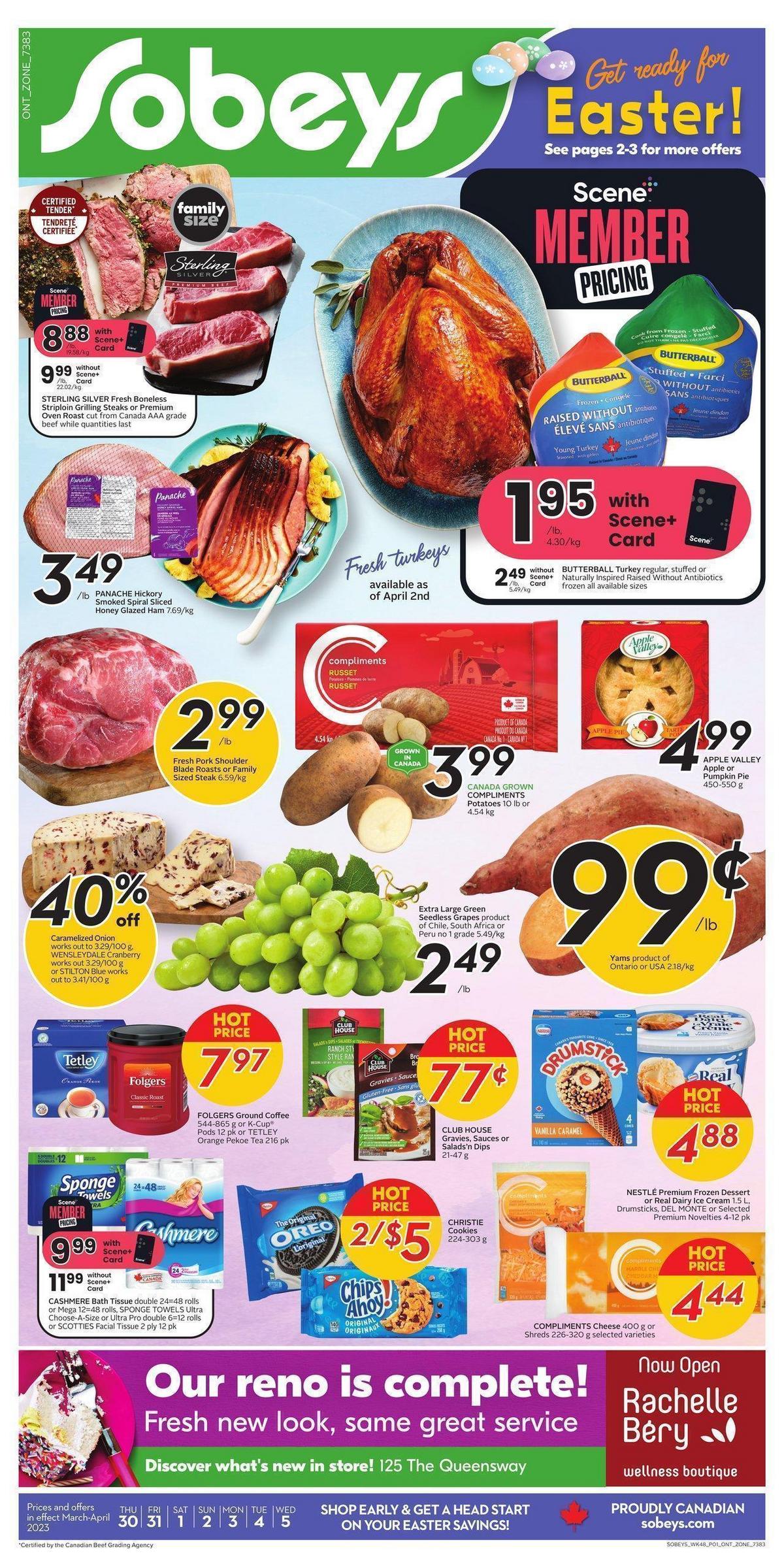 Sobeys Flyer from March 30