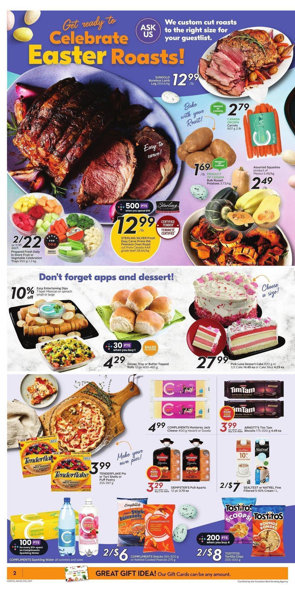 Sobeys Flyer from March 30
