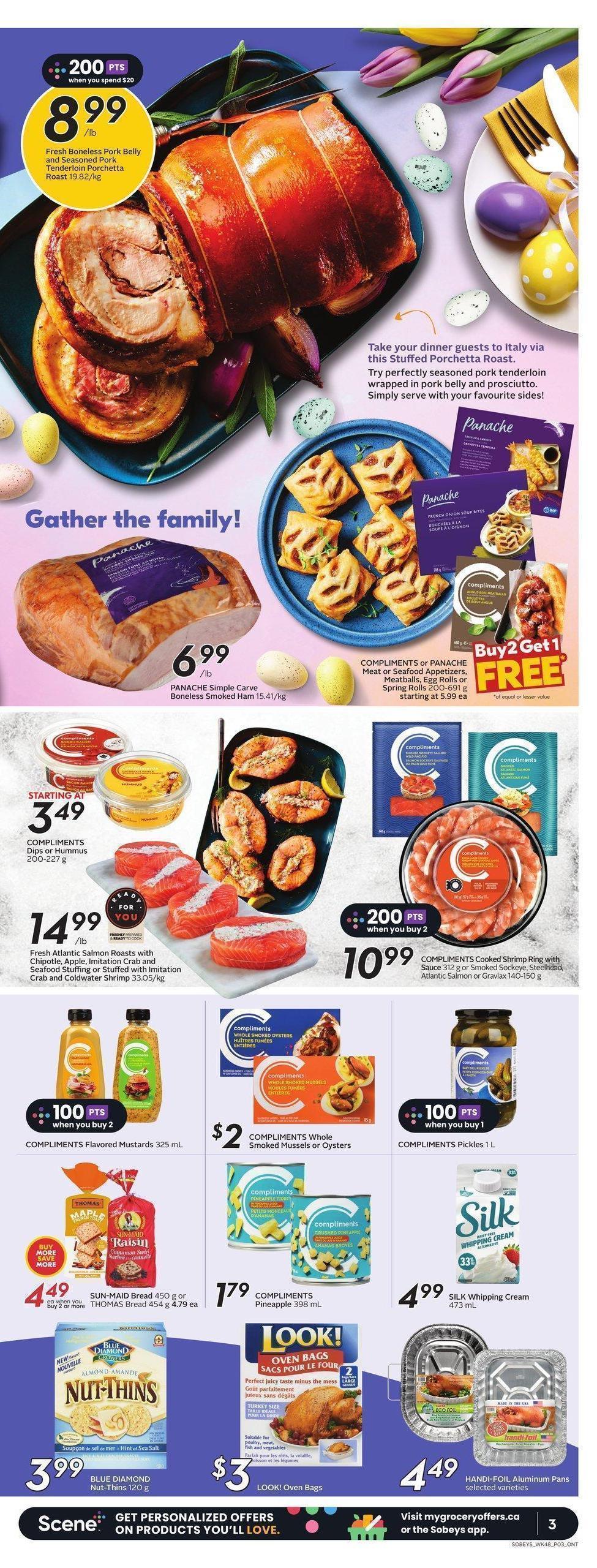 Sobeys Flyer from March 30