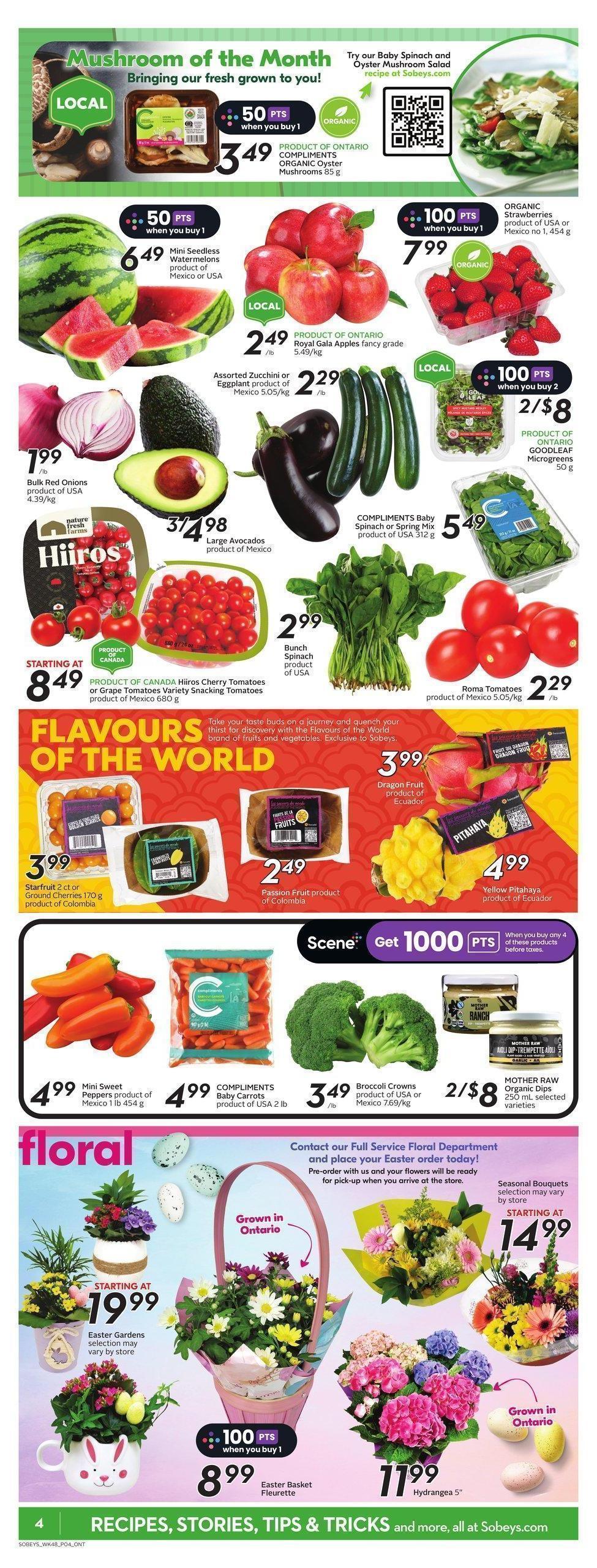 Sobeys Flyer from March 30
