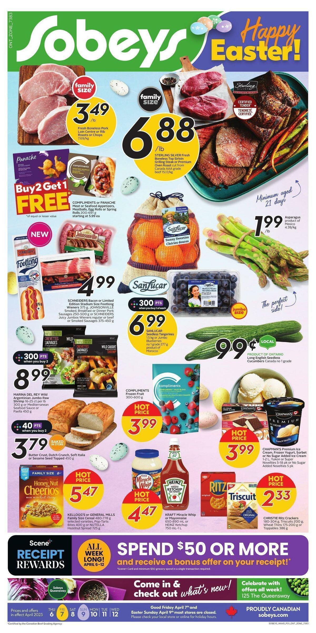 Sobeys Flyer from April 6