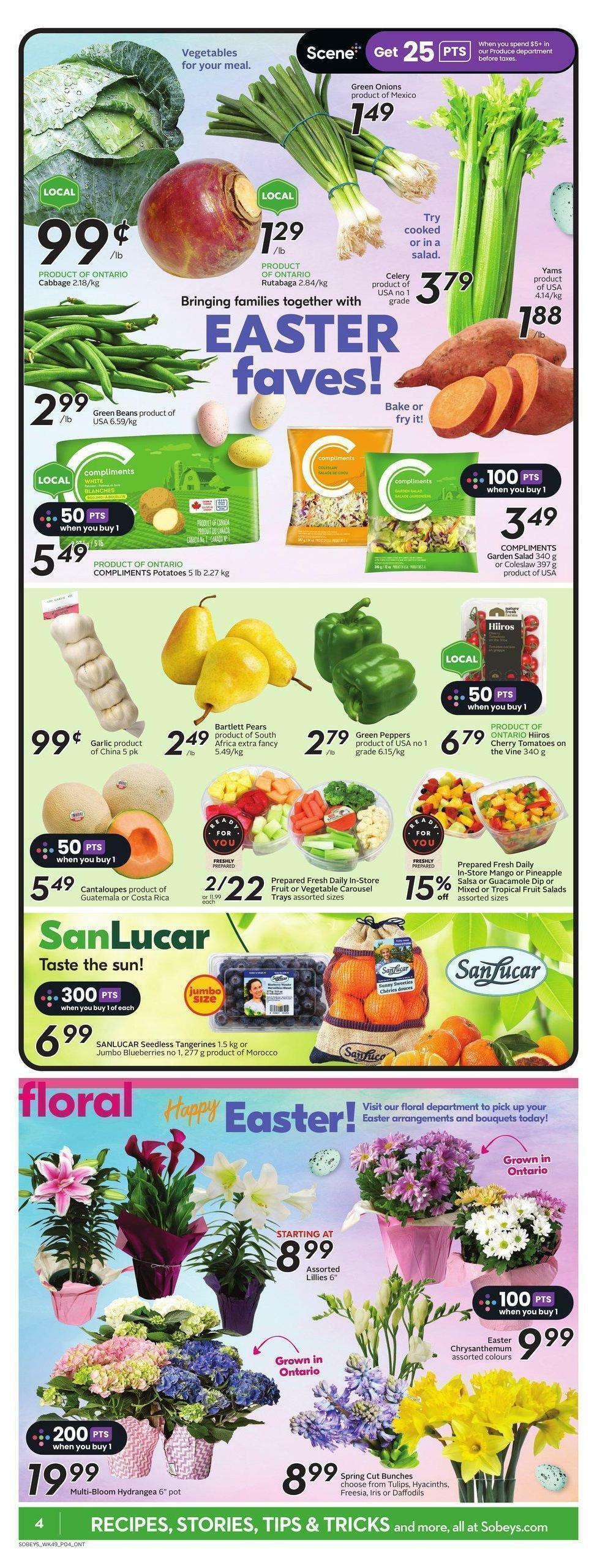 Sobeys Flyer from April 6