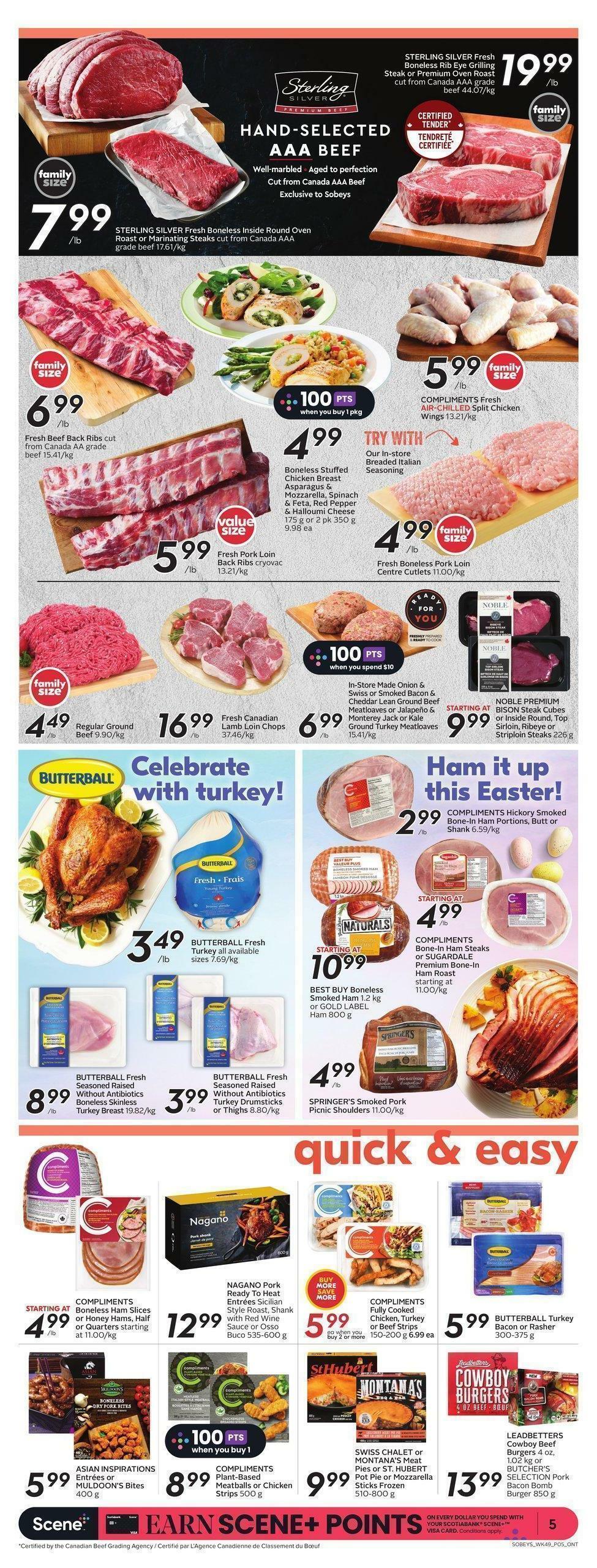 Sobeys Flyer from April 6