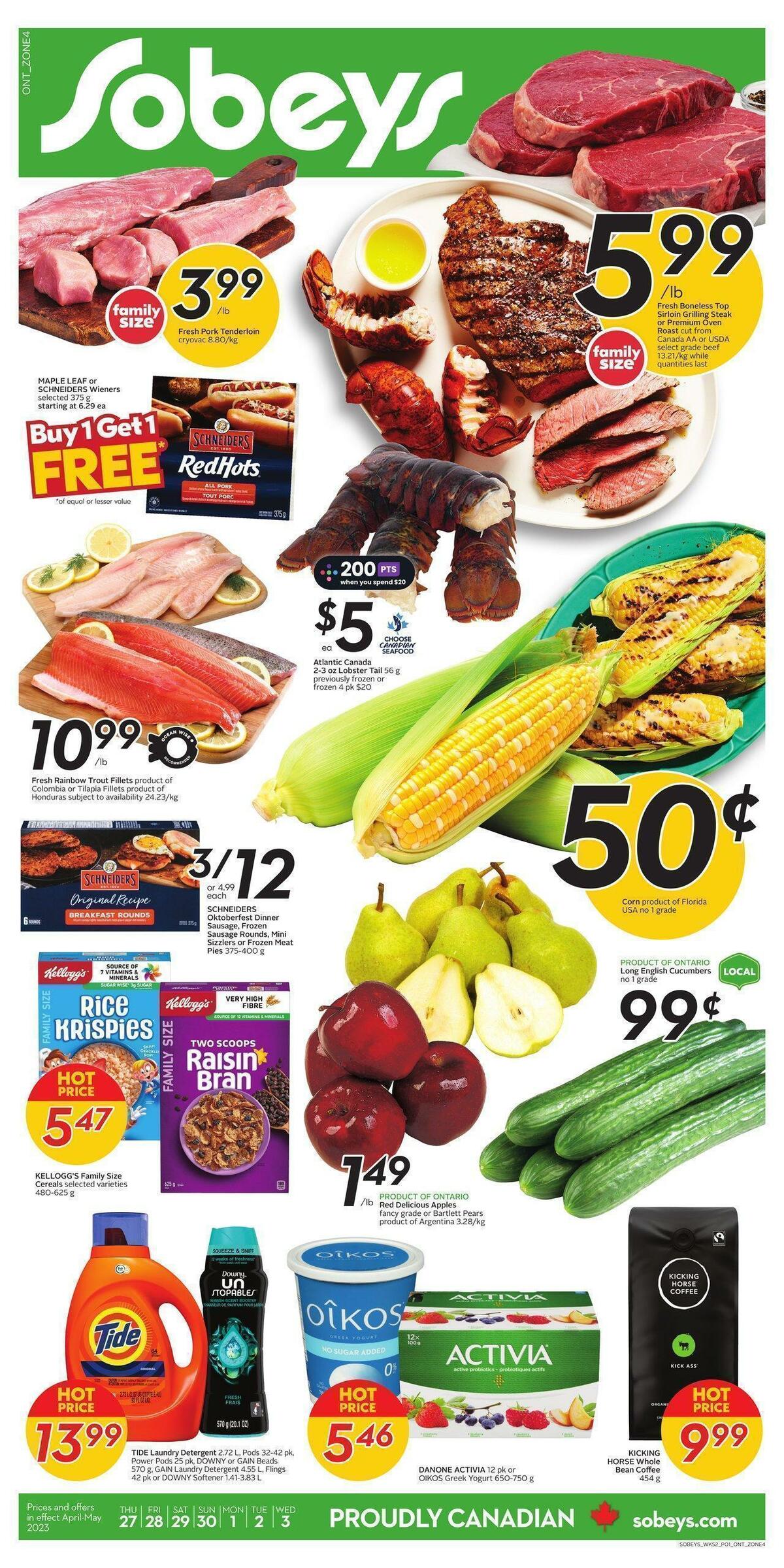 Sobeys Flyer from April 27