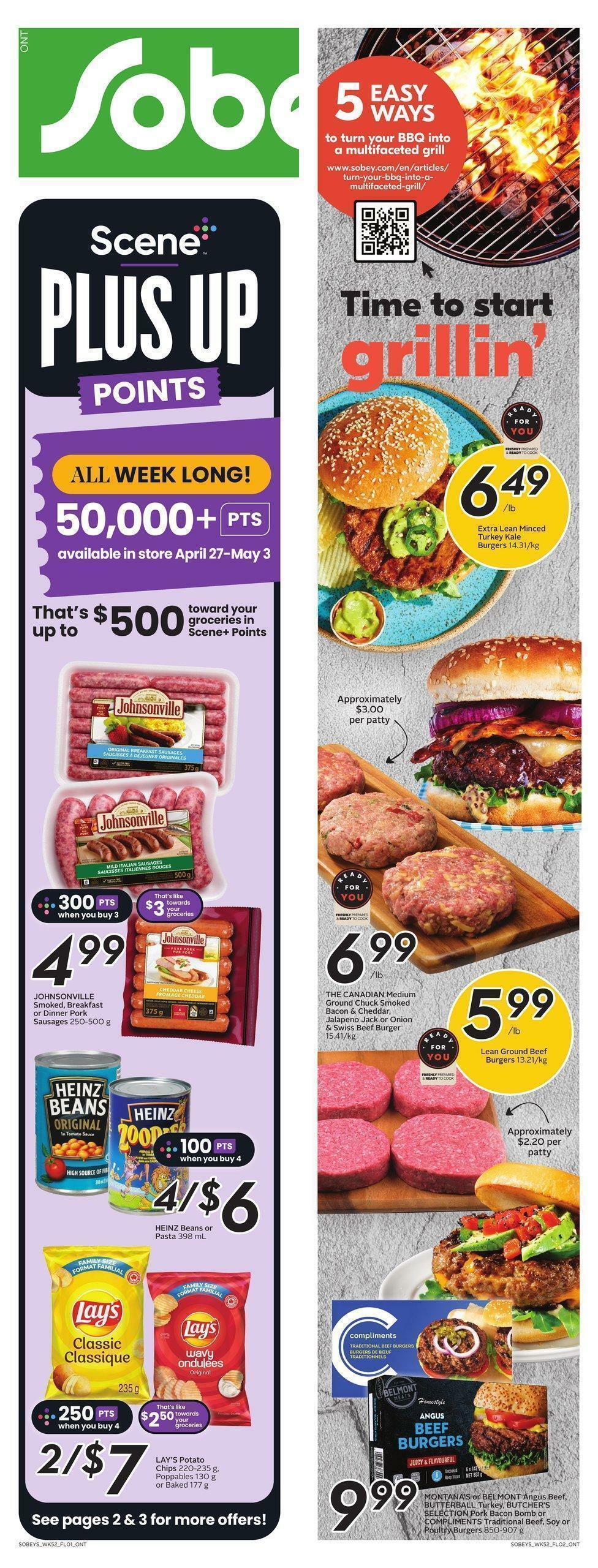 Sobeys Flyer from April 27