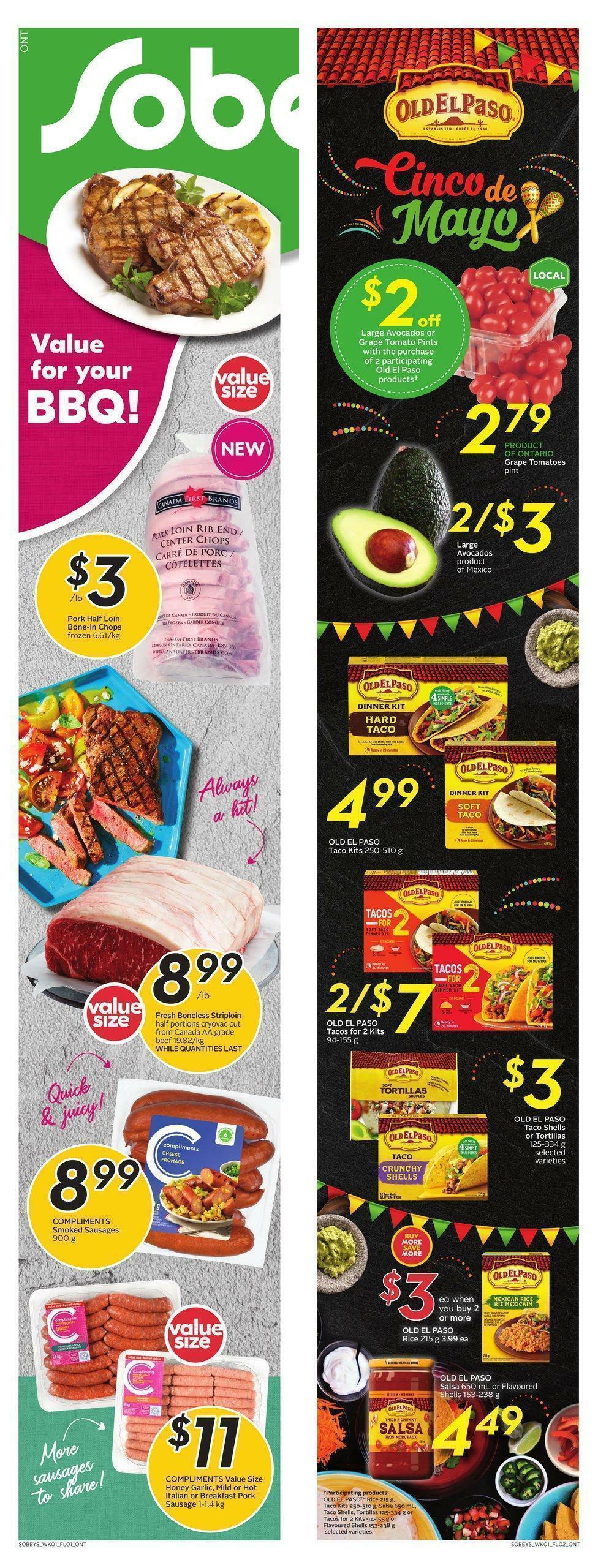 Sobeys Flyer from May 4
