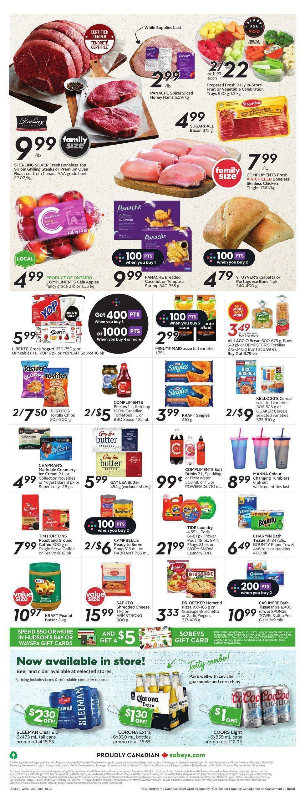 Sobeys Flyer from May 4