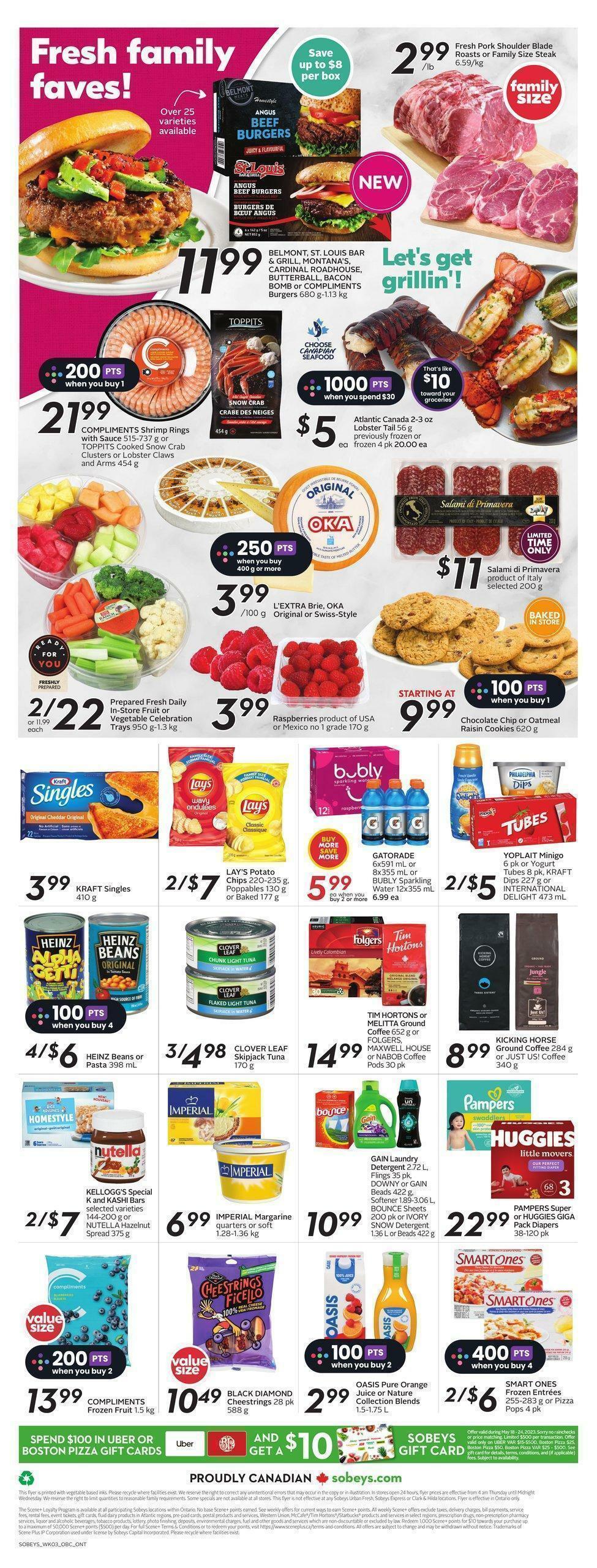 Sobeys Flyer from May 18