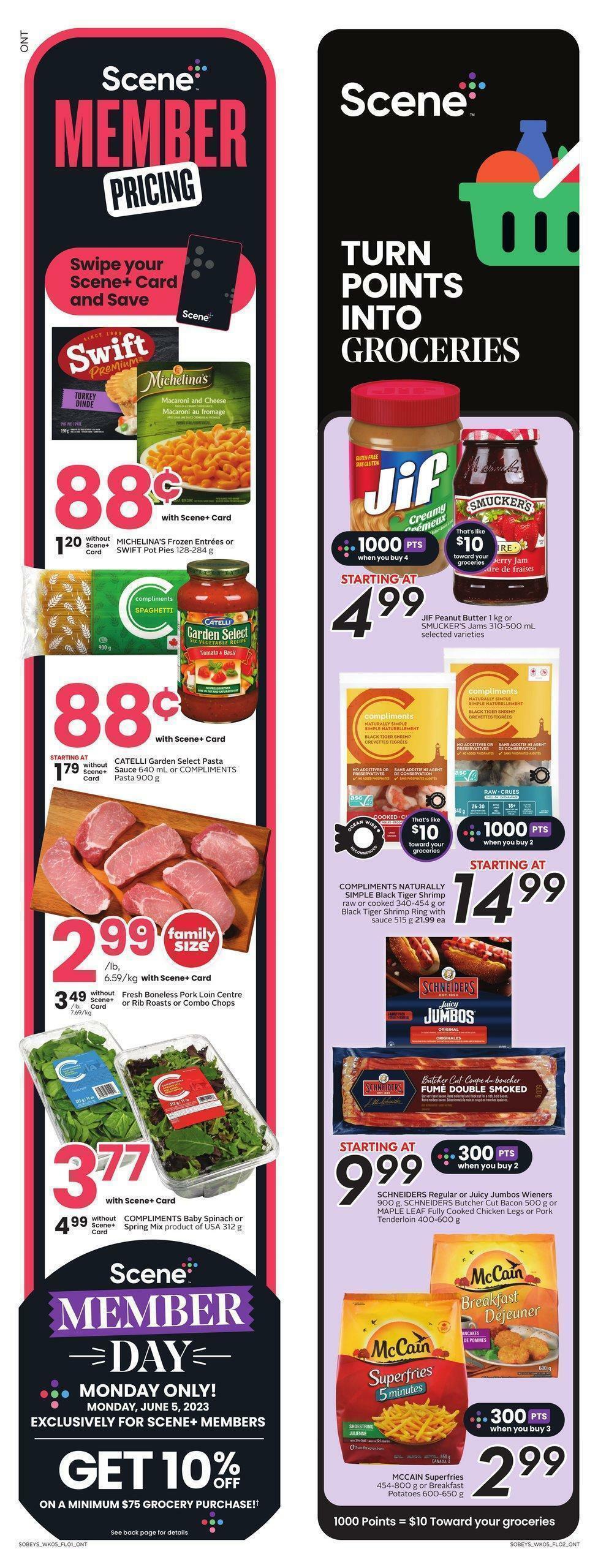 Sobeys Flyer from June 1