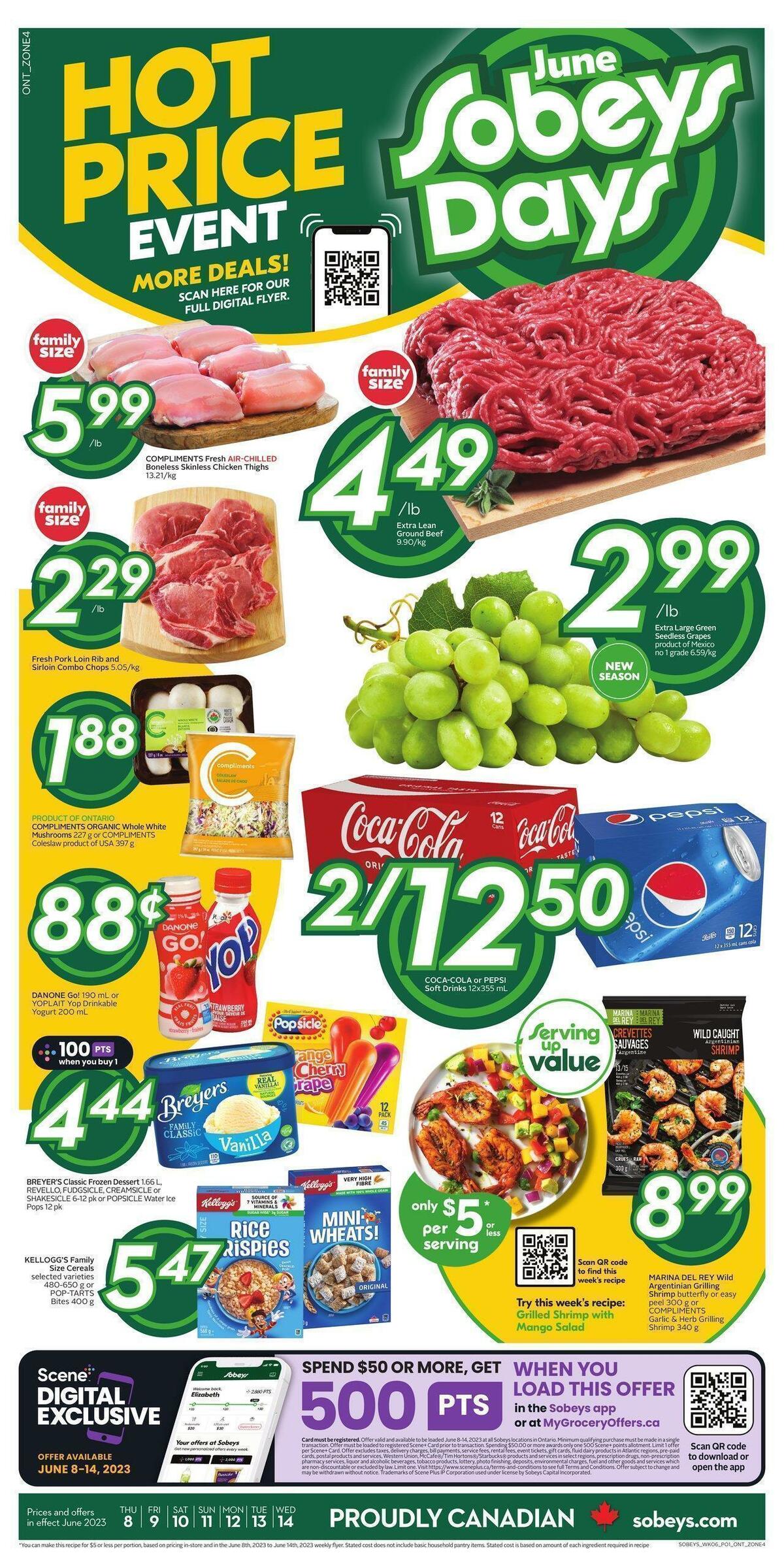 Sobeys Flyer from June 8