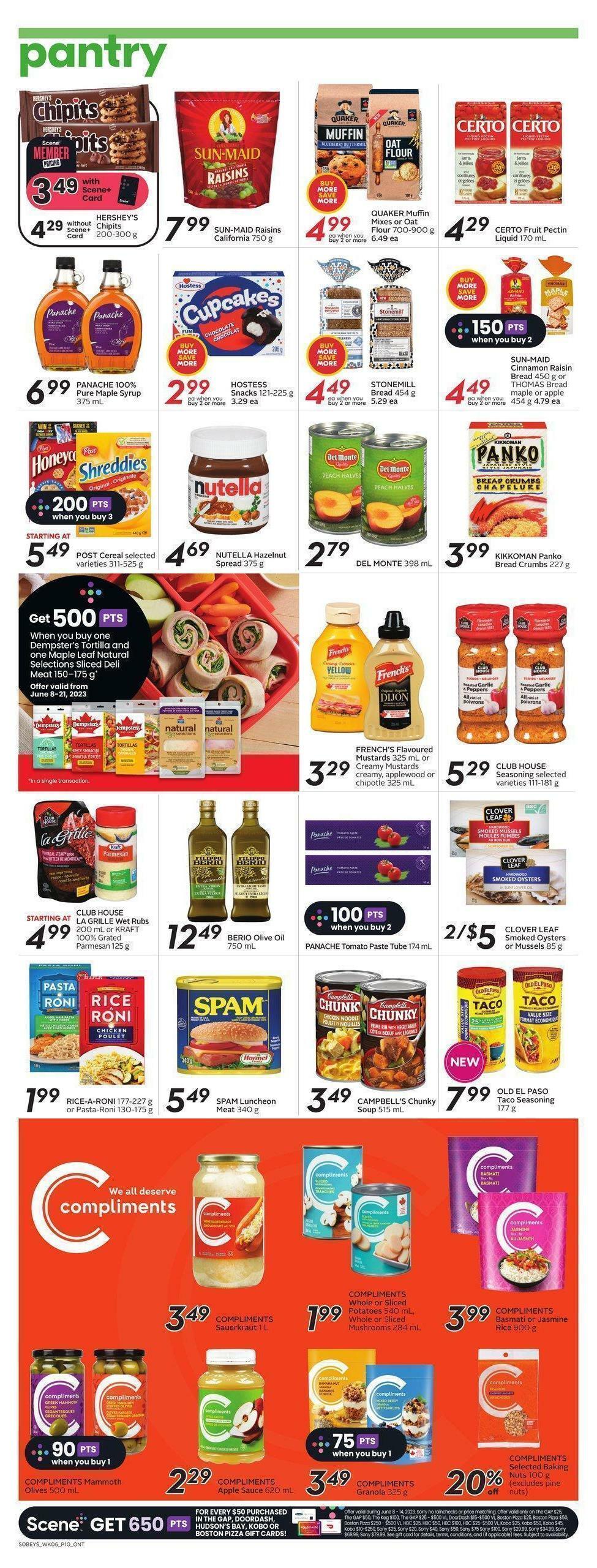 Sobeys Flyer from June 8