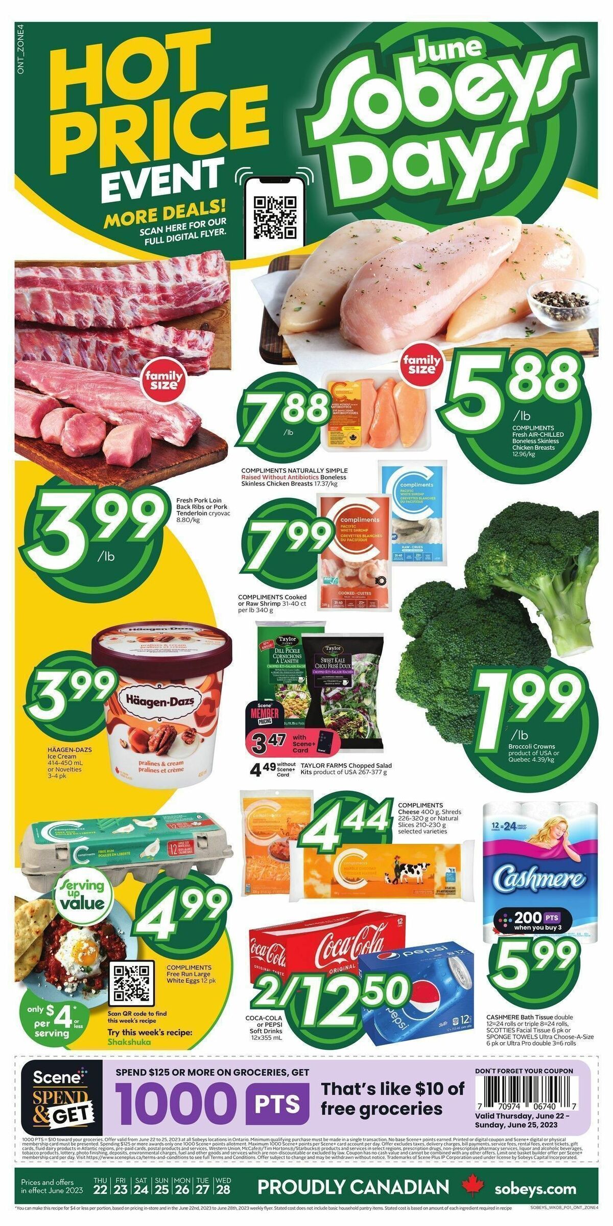 Sobeys Flyer from June 22