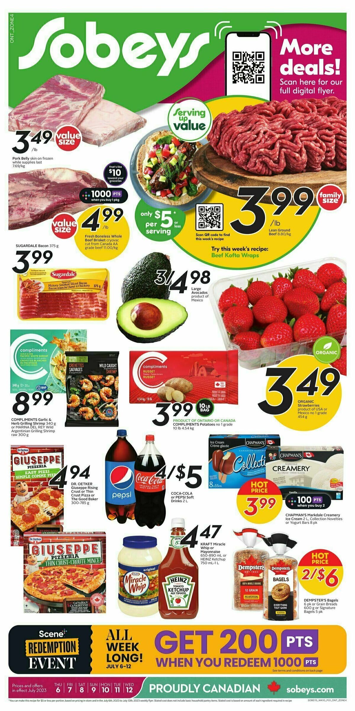 Sobeys Flyer from July 6