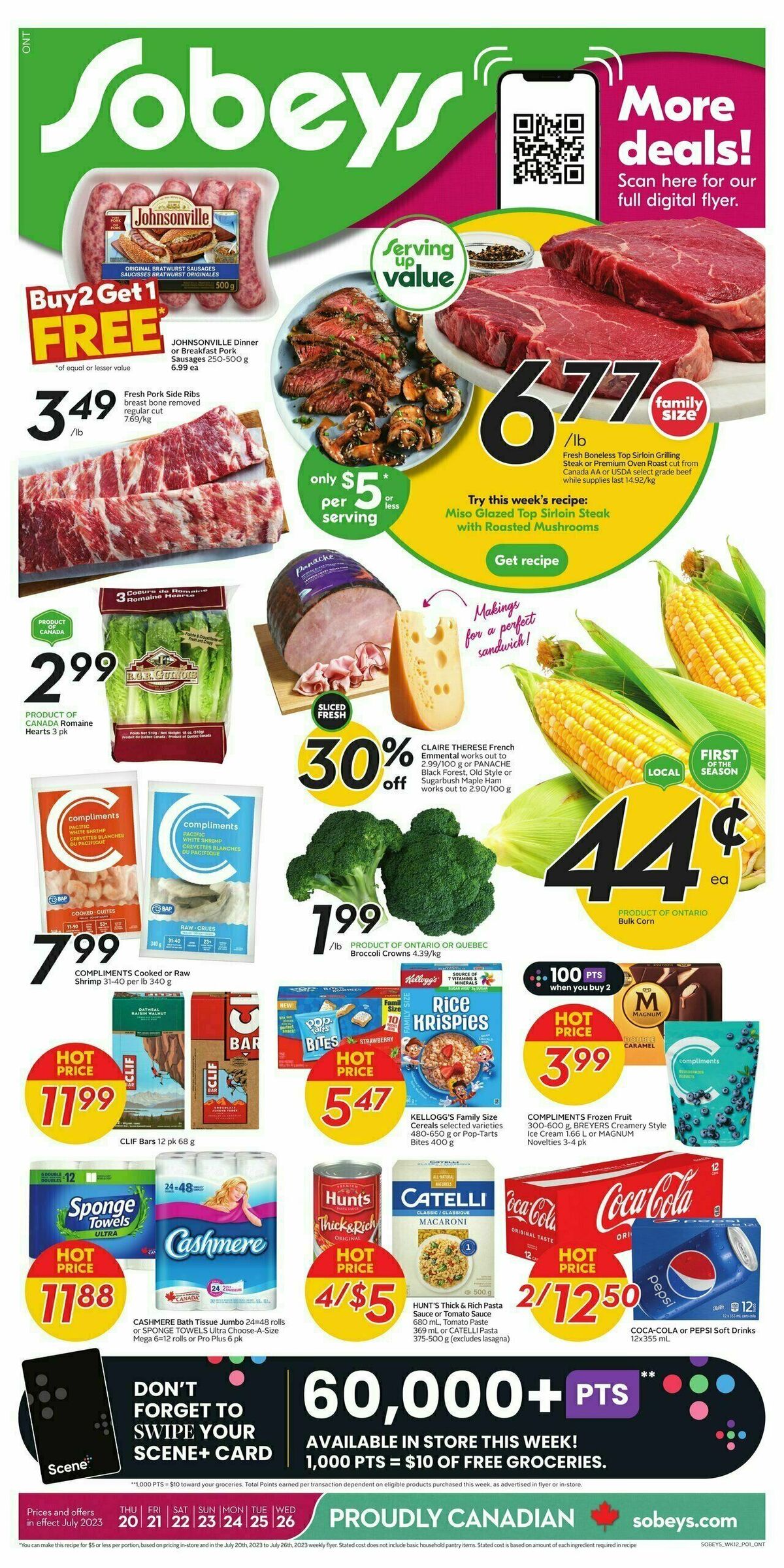 Sobeys Flyer from July 20