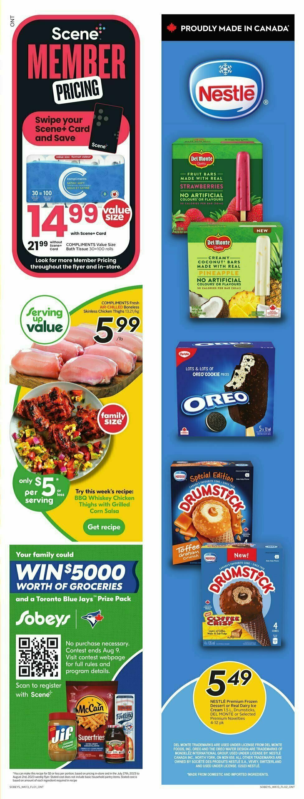 Sobeys Flyer from July 27