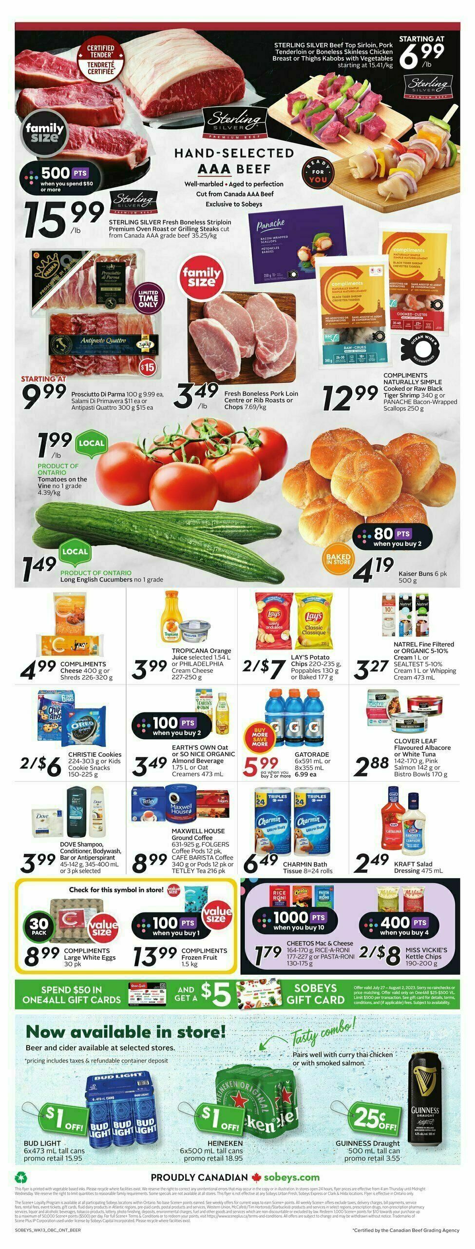 Sobeys Flyer from July 27