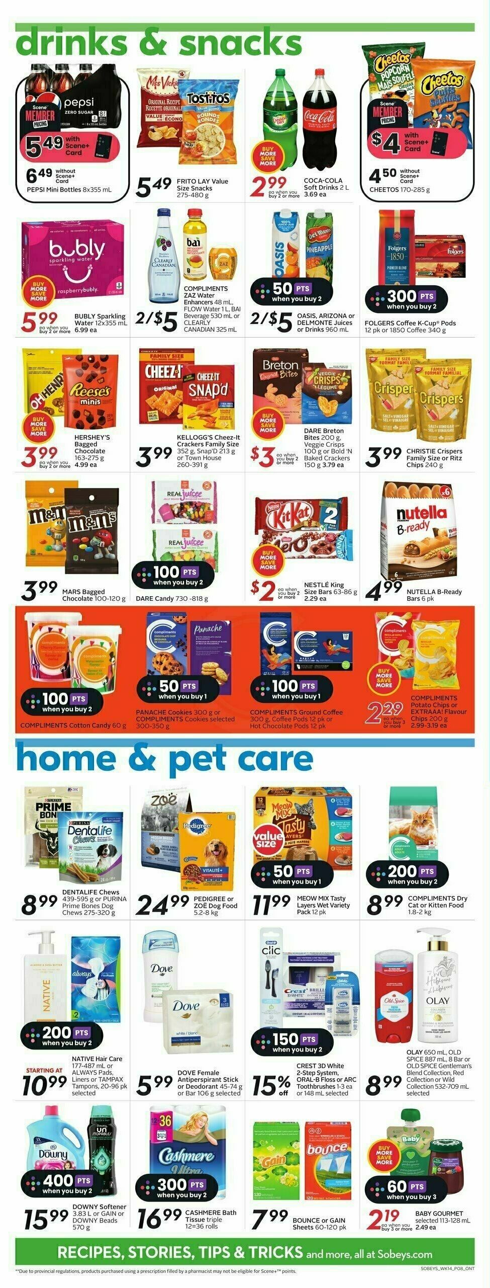 Sobeys Flyer from August 3