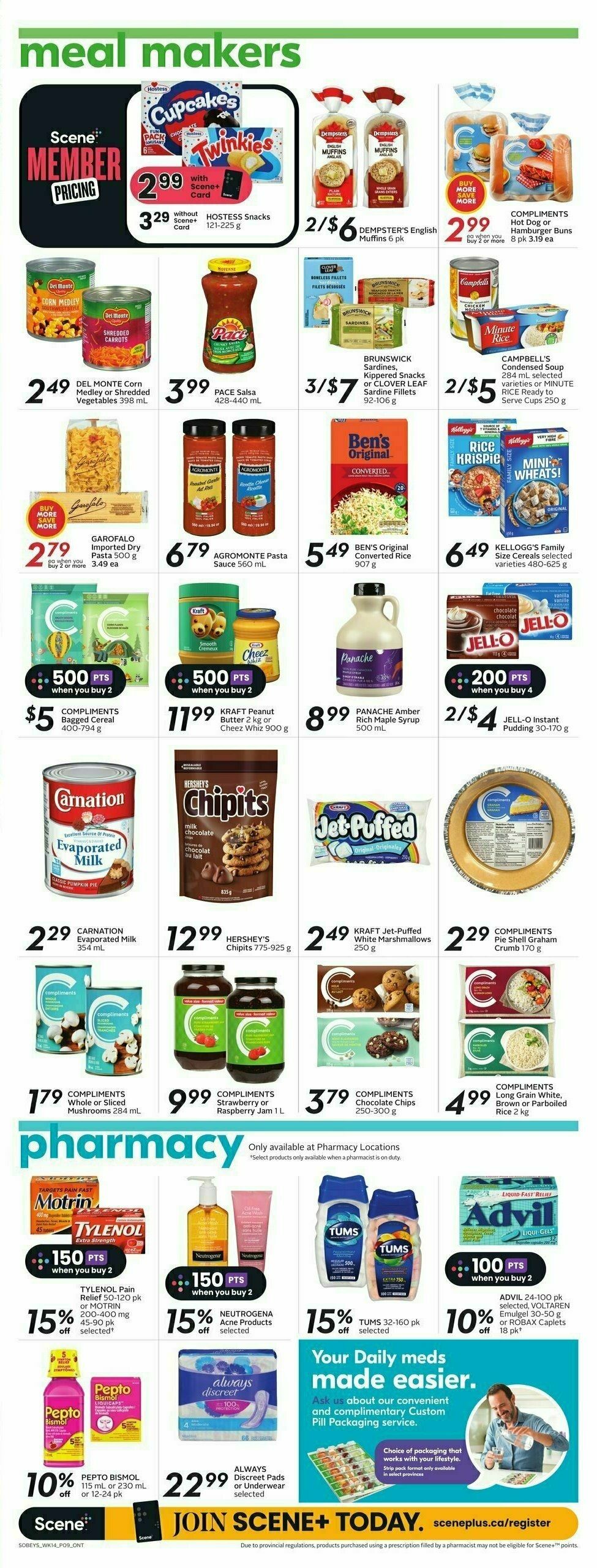 Sobeys Flyer from August 3