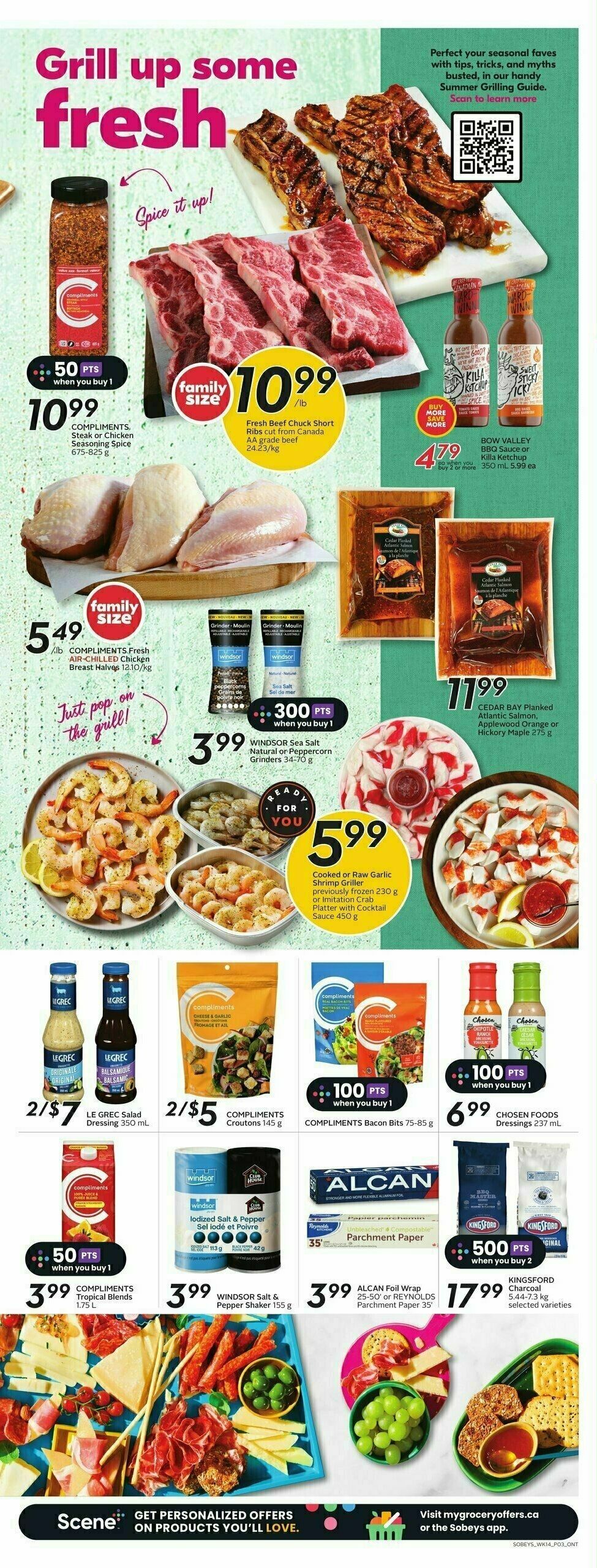 Sobeys Flyer from August 3