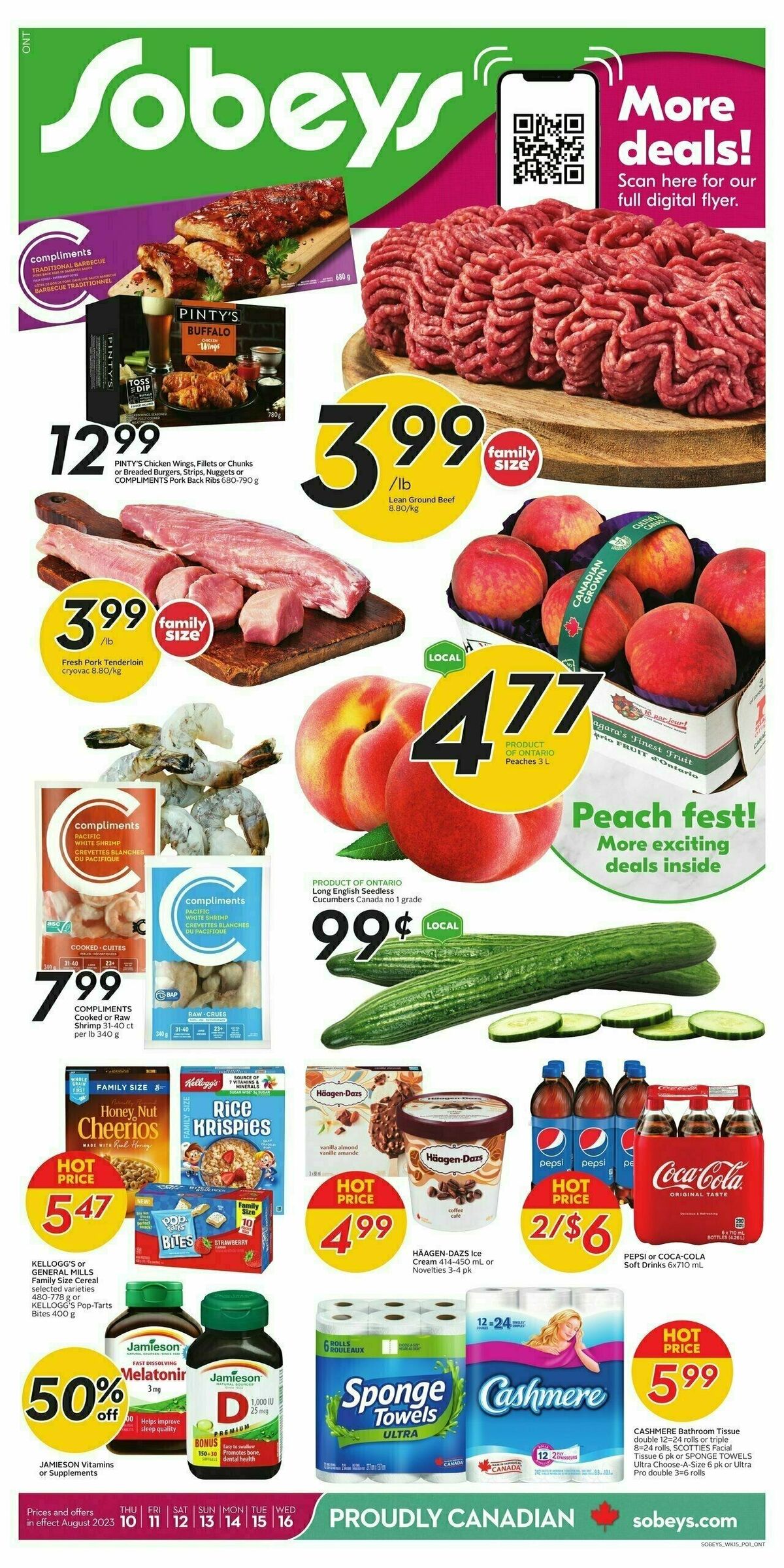 Sobeys Flyer from August 10