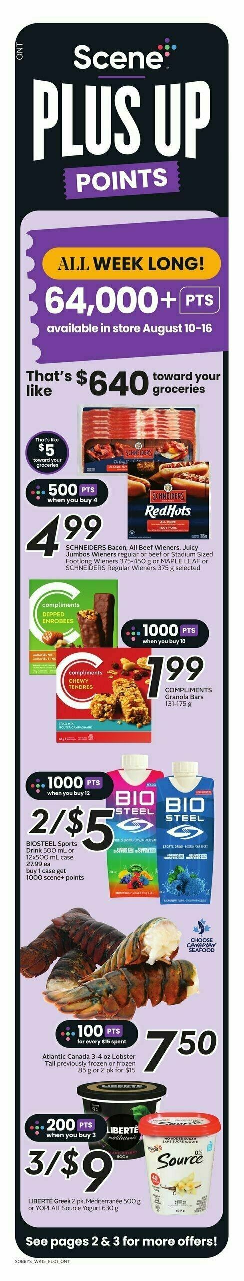 Sobeys Flyer from August 10