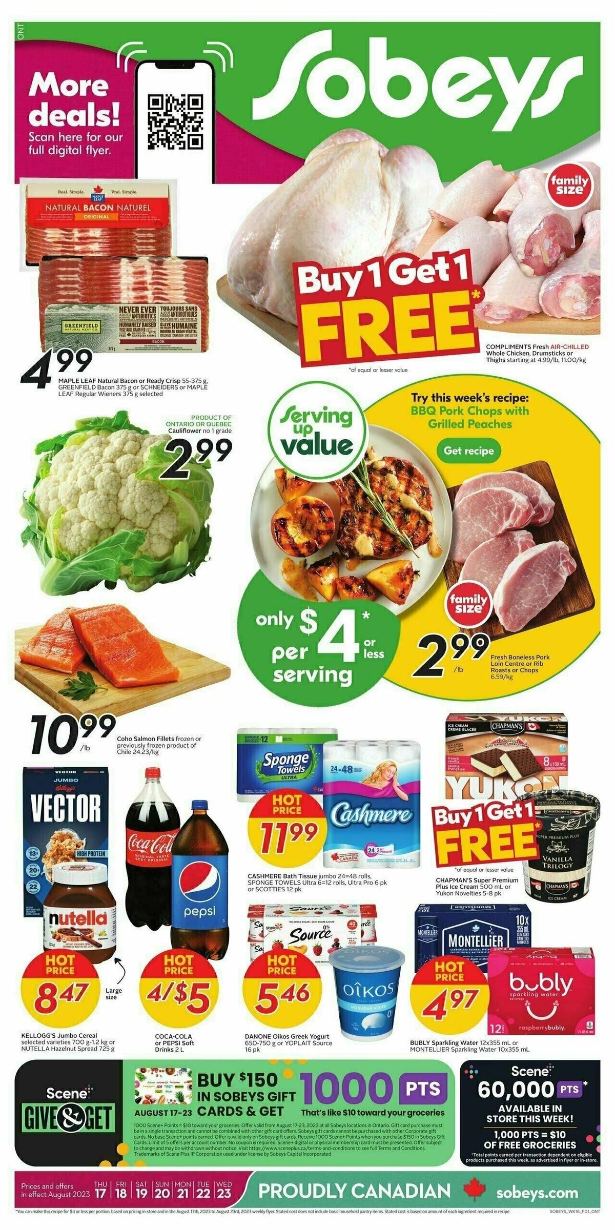 Sobeys Flyer from August 17