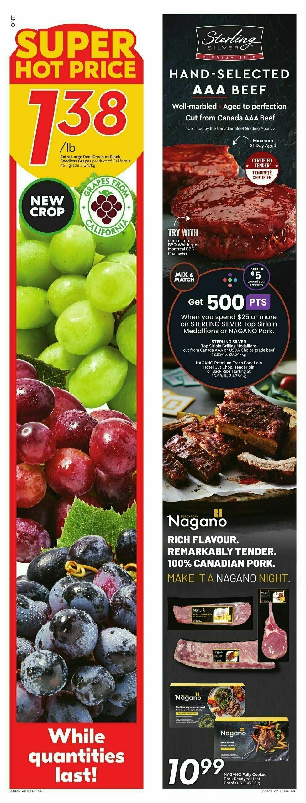 Sobeys Flyer from August 17
