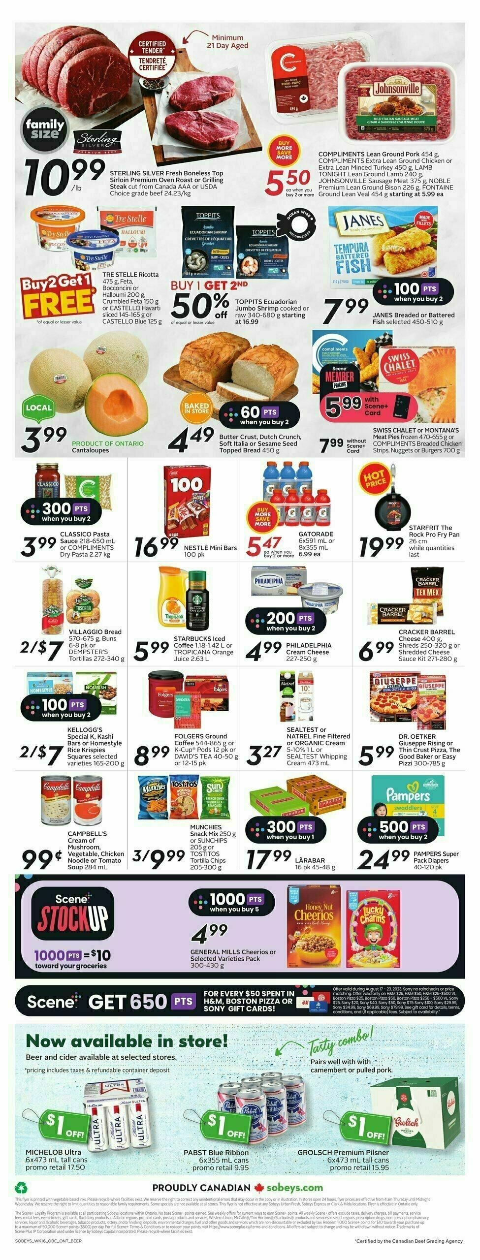 Sobeys Flyer from August 17