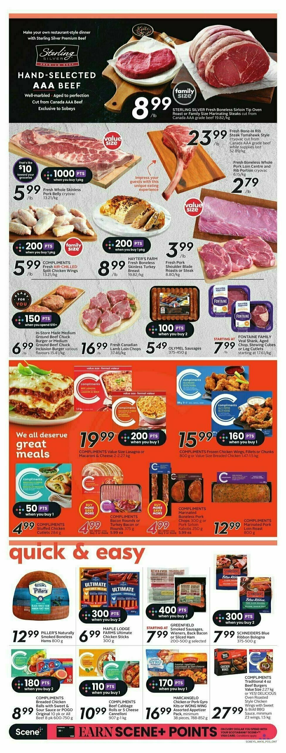 Sobeys Flyer from August 17
