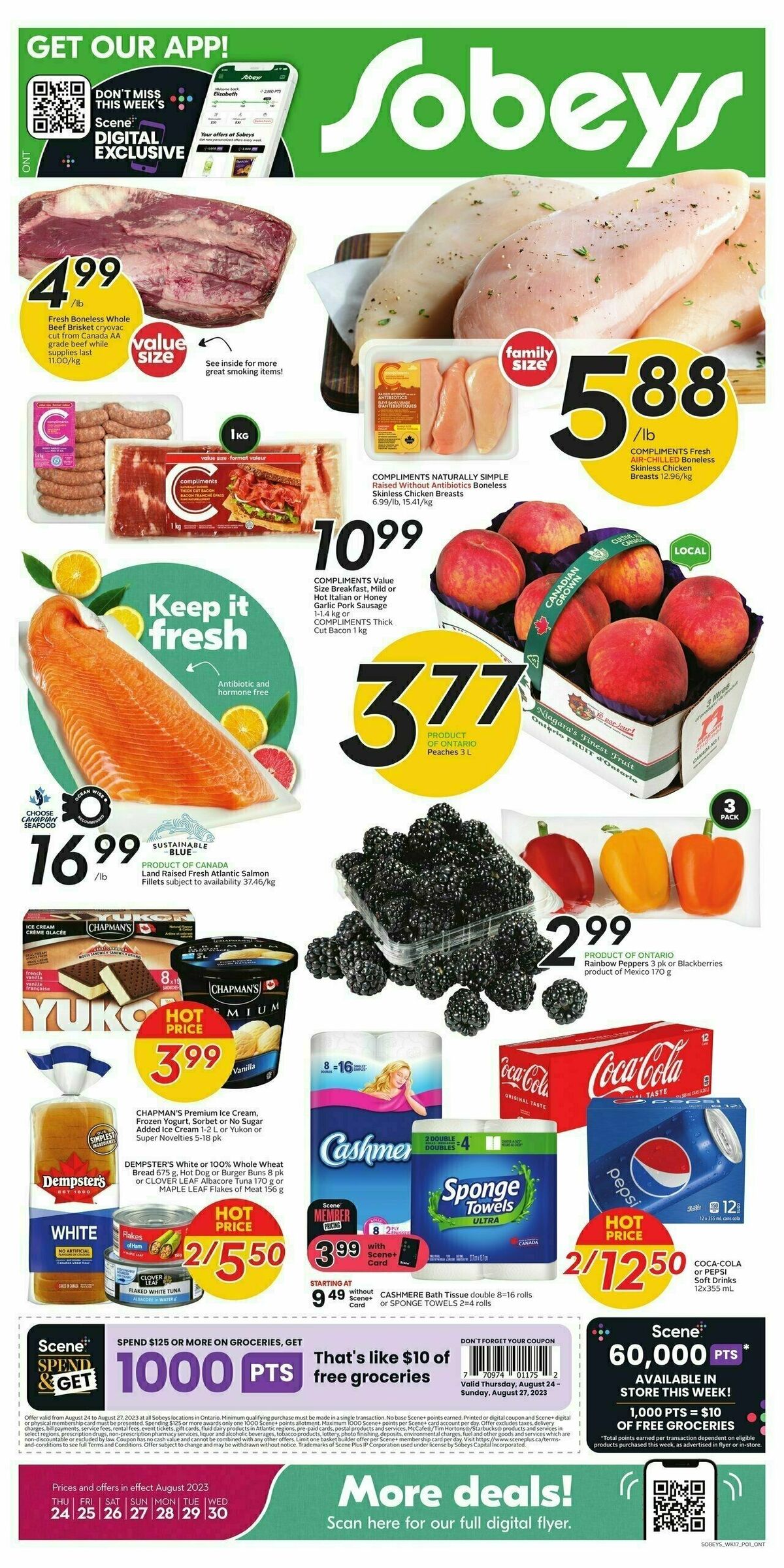 Sobeys Flyer from August 24