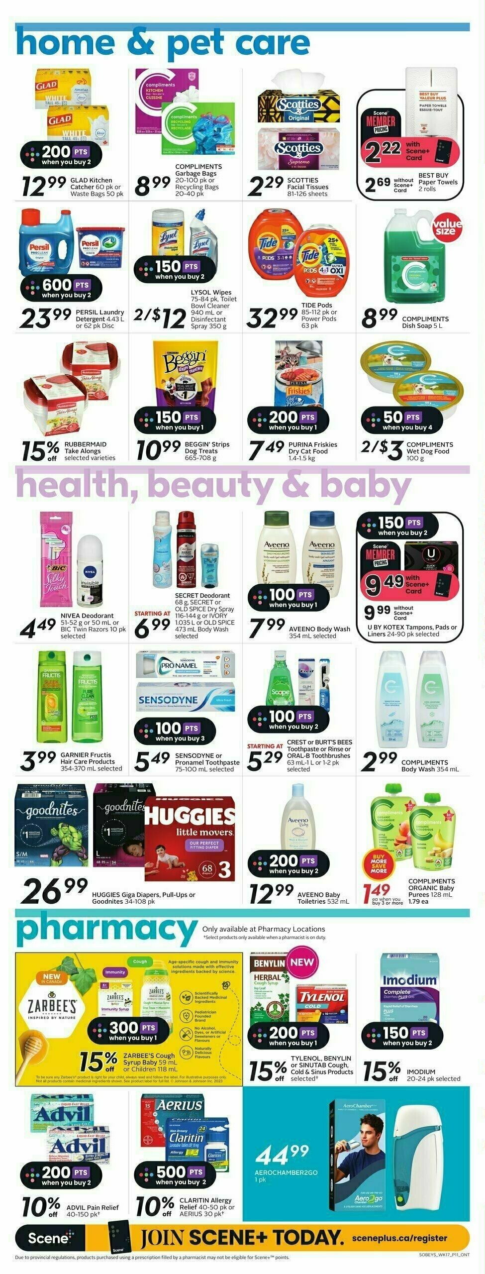 Sobeys Flyer from August 24