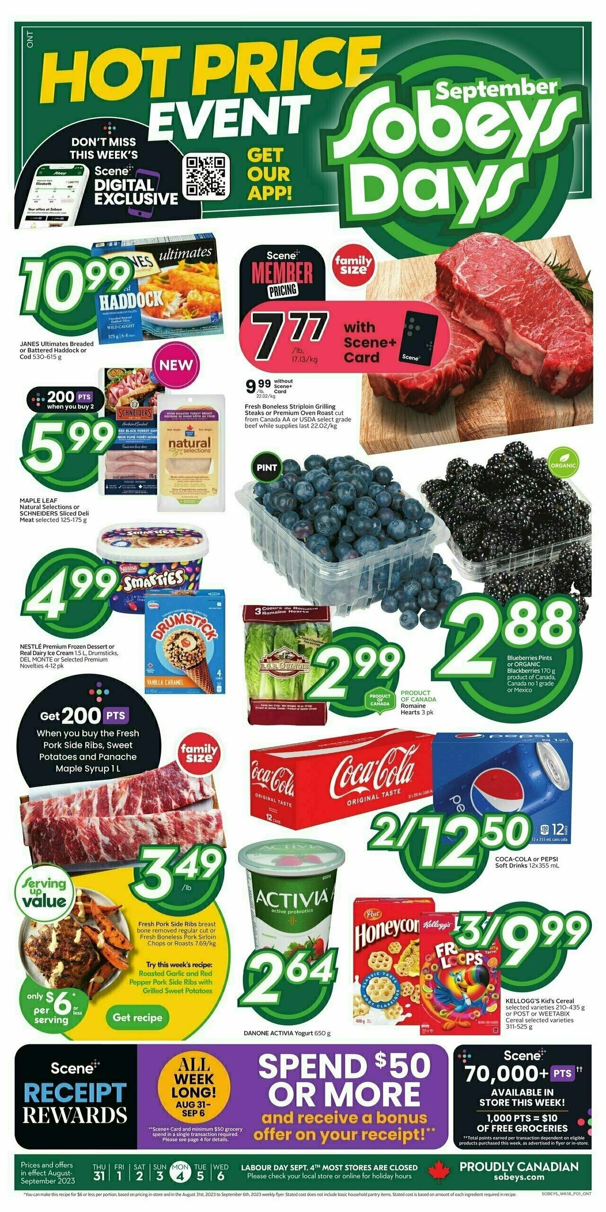Sobeys Flyer from August 31