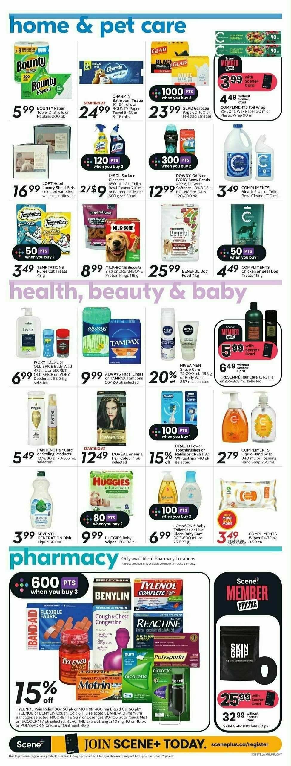 Sobeys Flyer from August 31