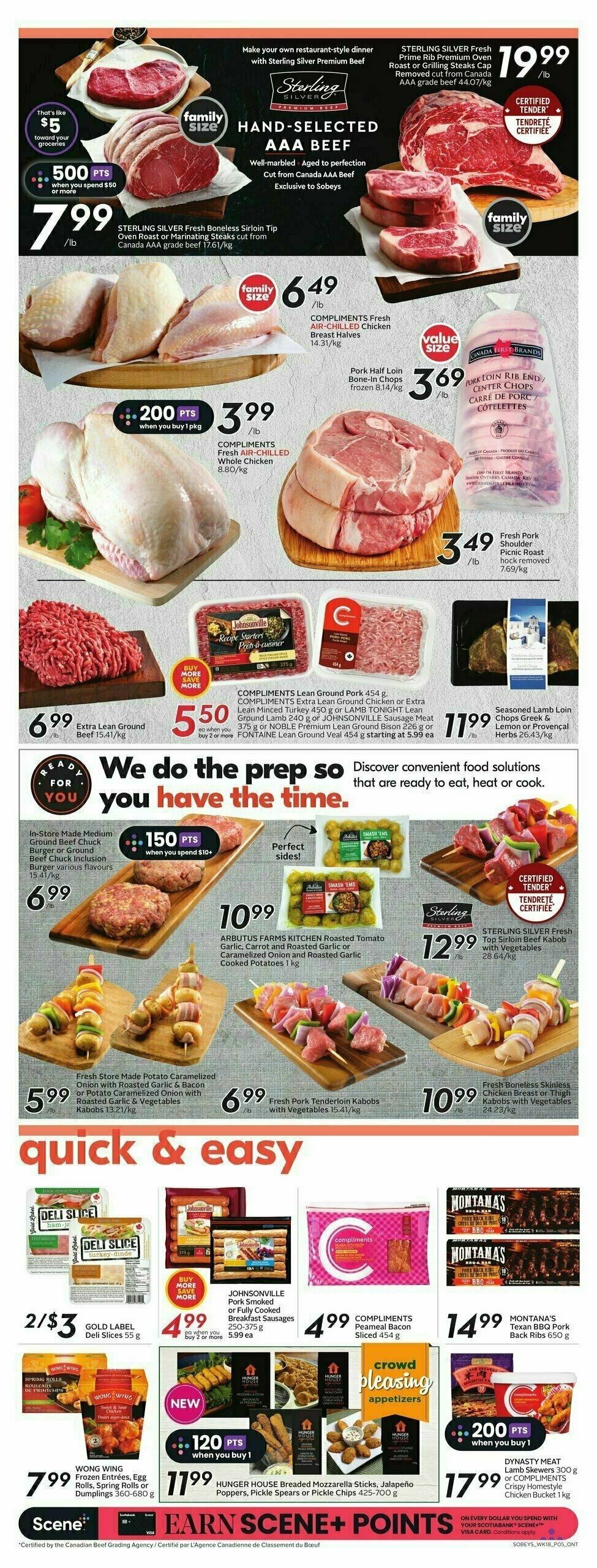 Sobeys Flyer from August 31