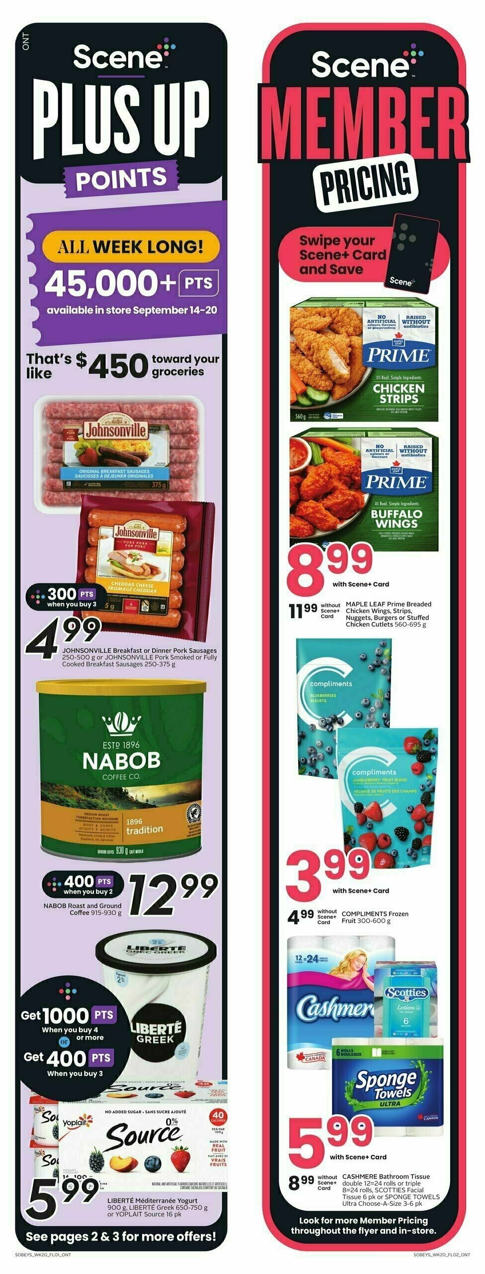 Sobeys Flyer from September 14