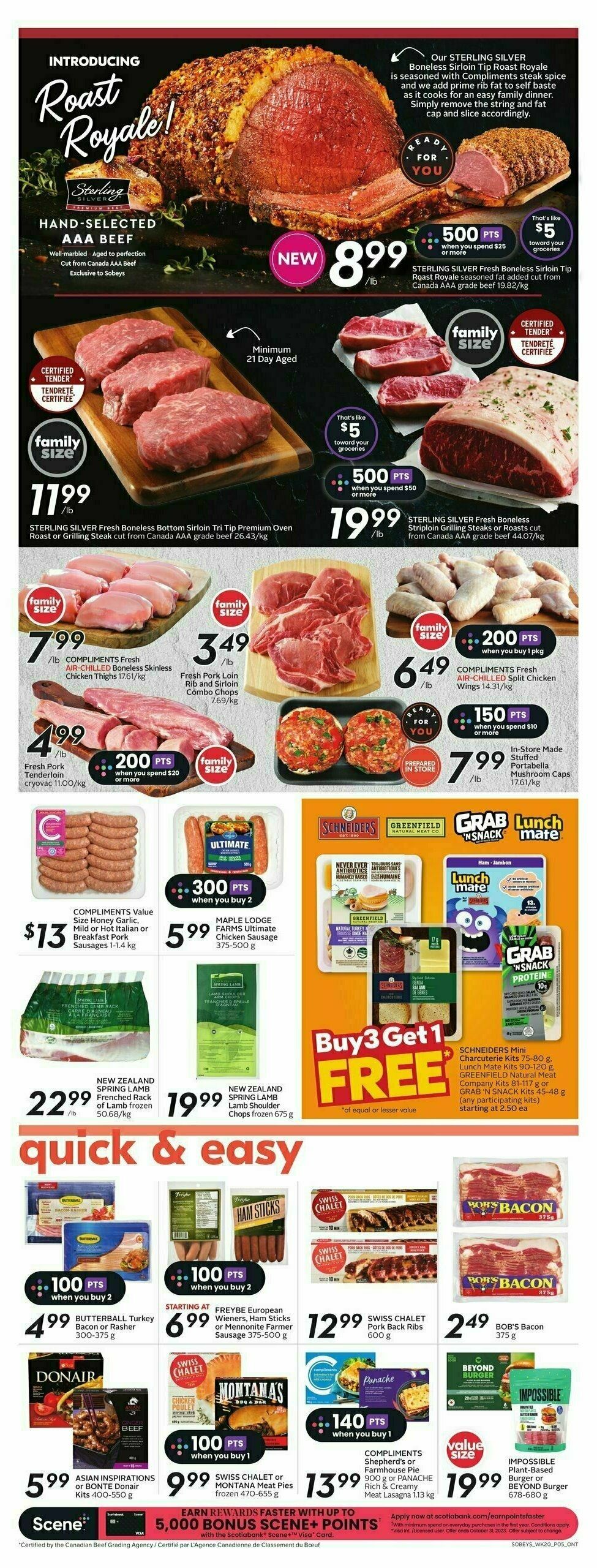 Sobeys Flyer from September 14