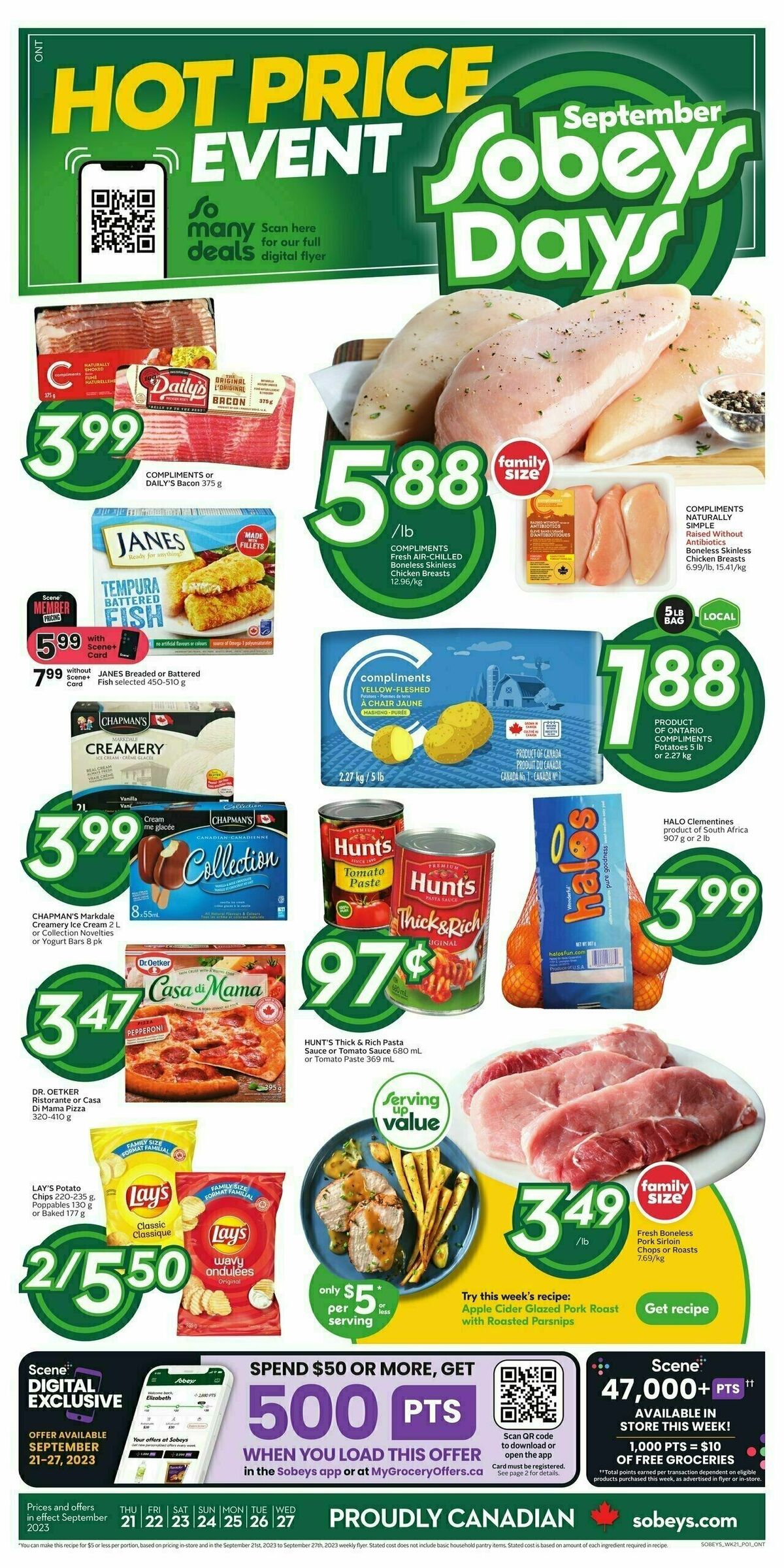 Sobeys Flyer from September 21