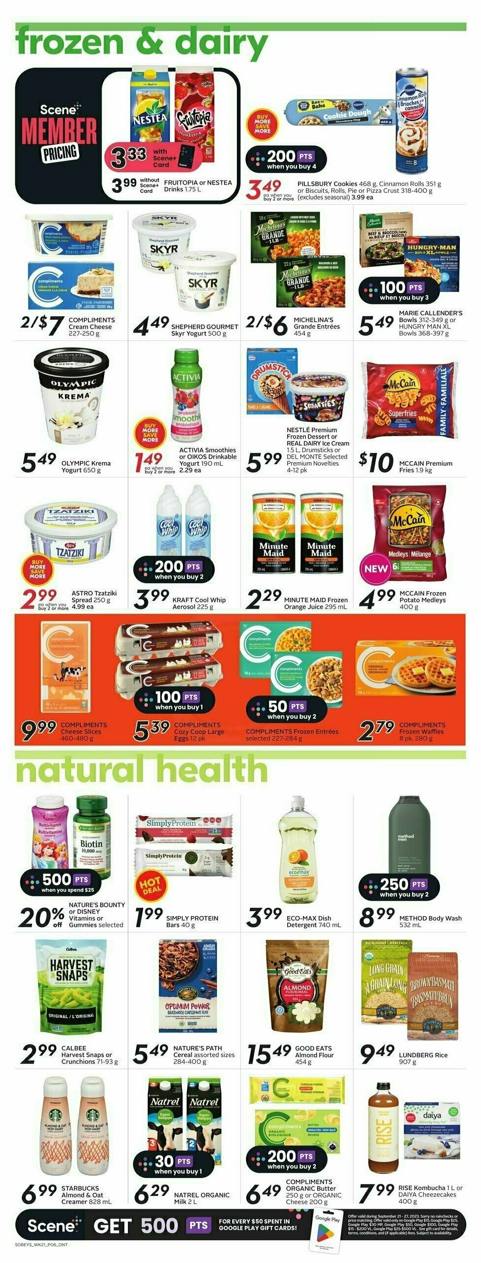 Sobeys Flyer from September 21