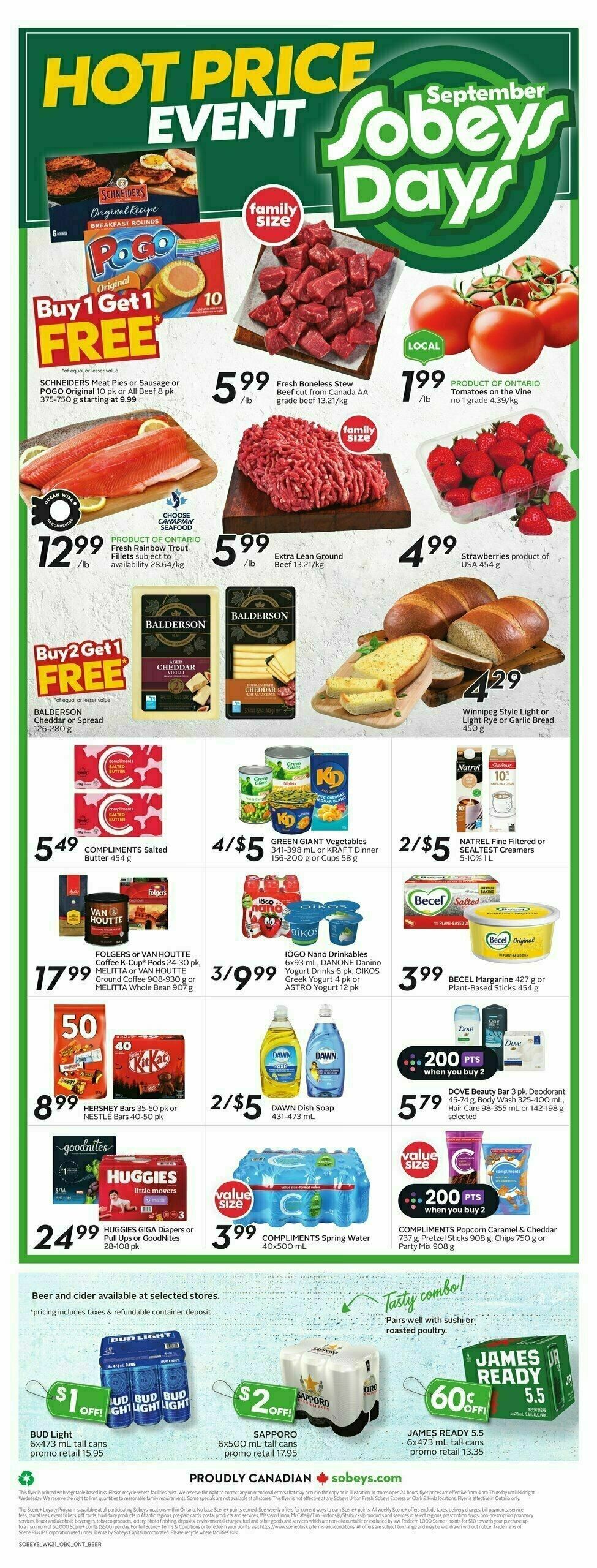 Sobeys Flyer from September 21